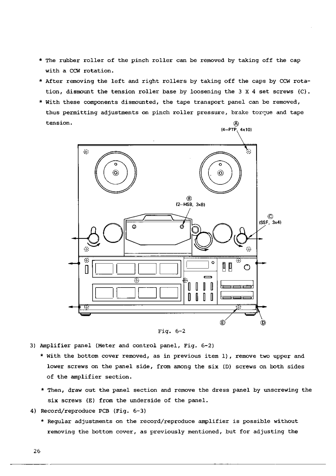 Fostex A-8LR manual 