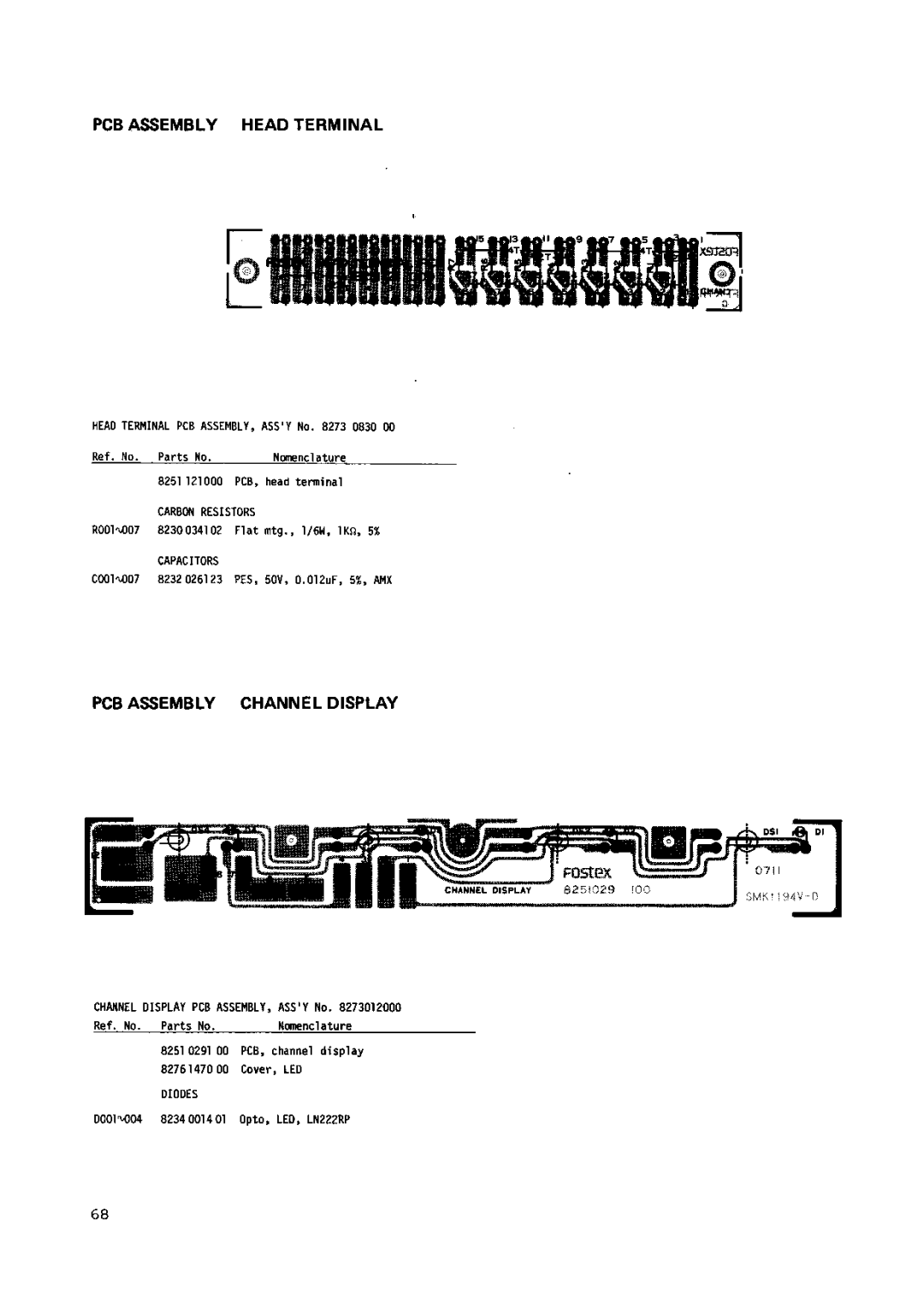 Fostex A-8LR manual 