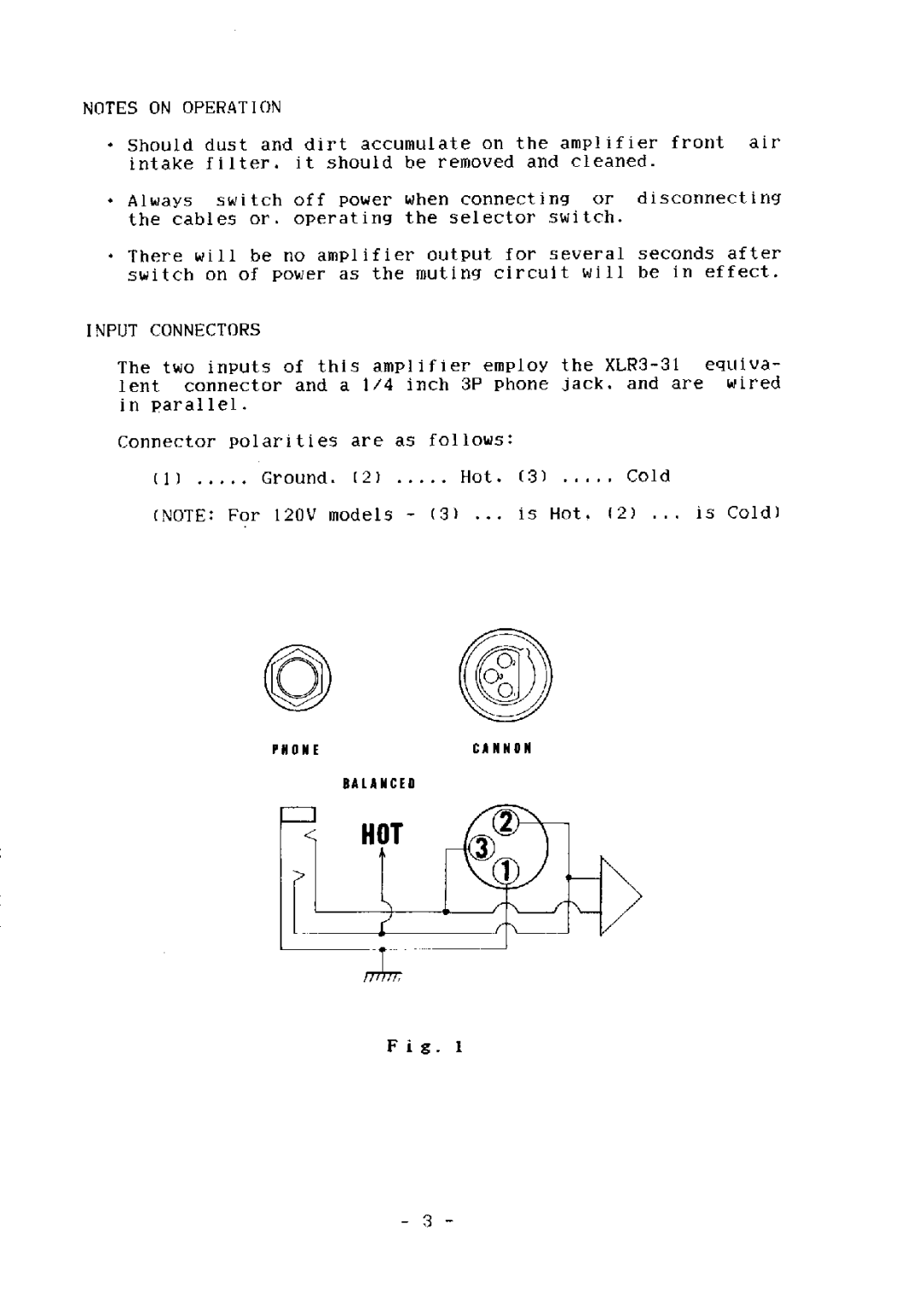 Fostex AP3090, AP3060 manual 