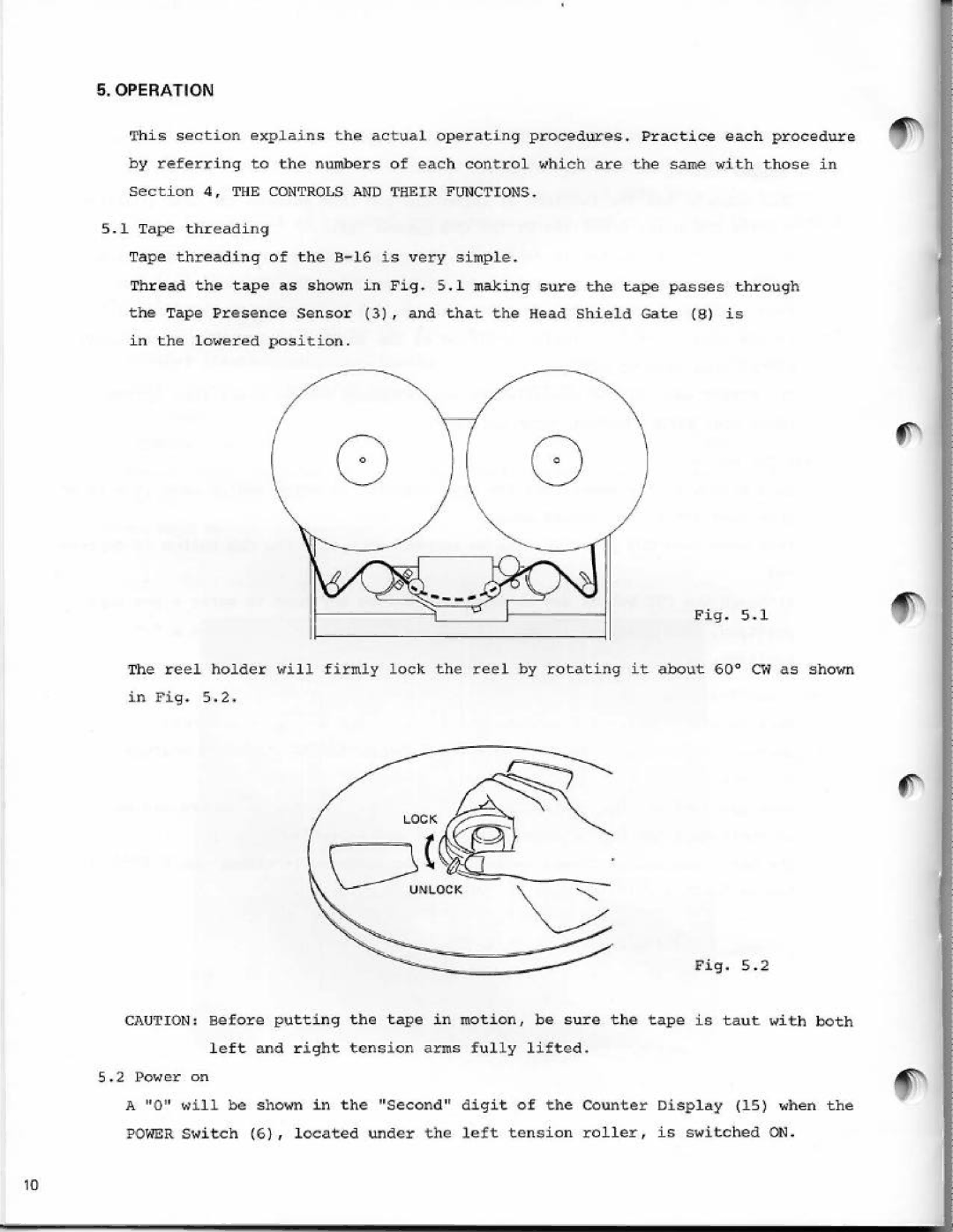 Fostex B-16 manual 