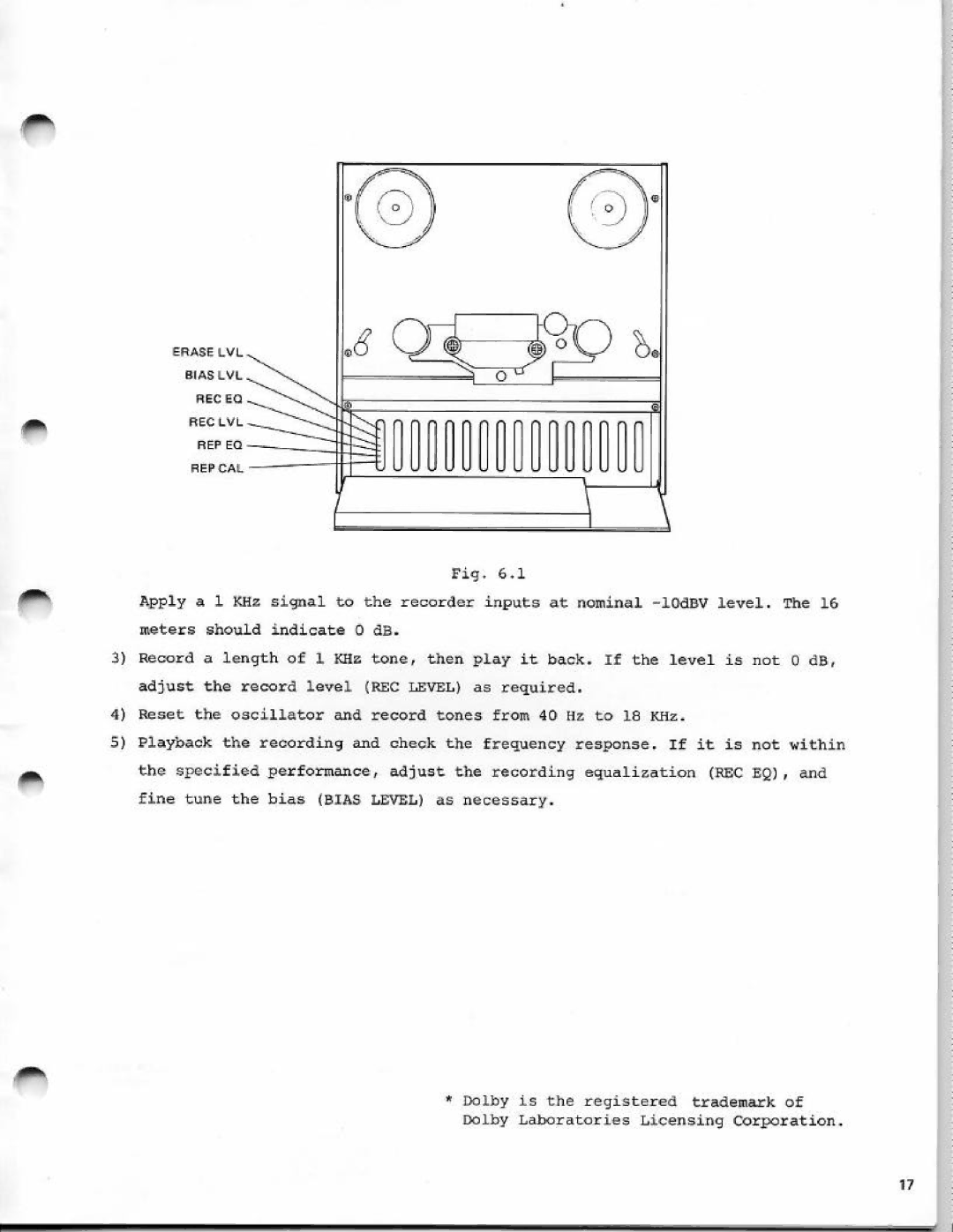 Fostex B-16 manual 