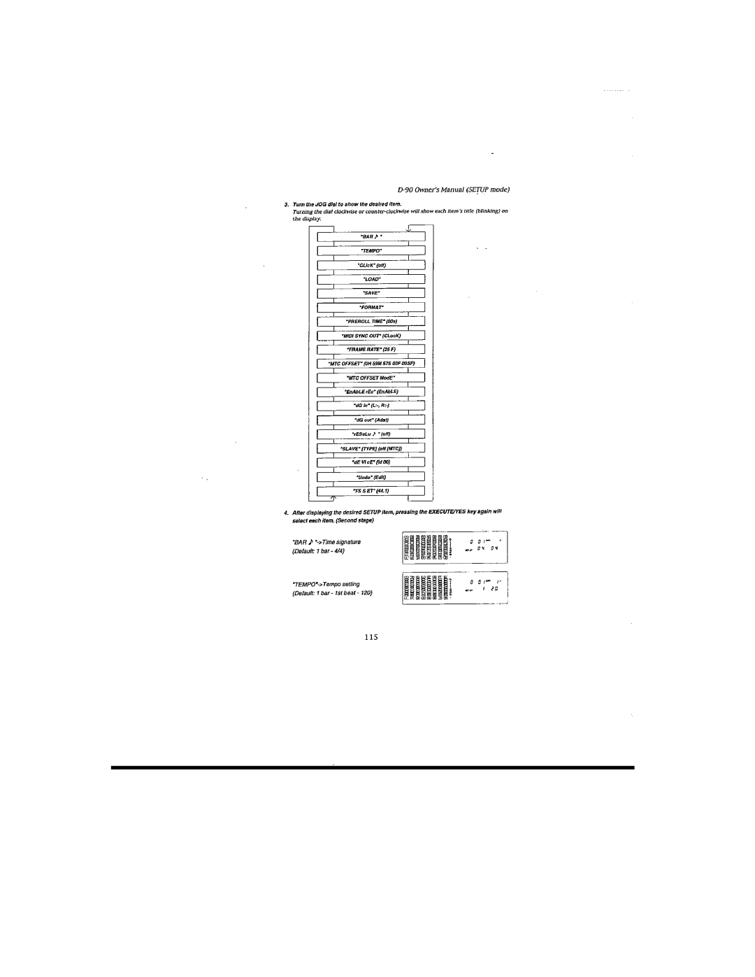 Fostex D-90 manual 