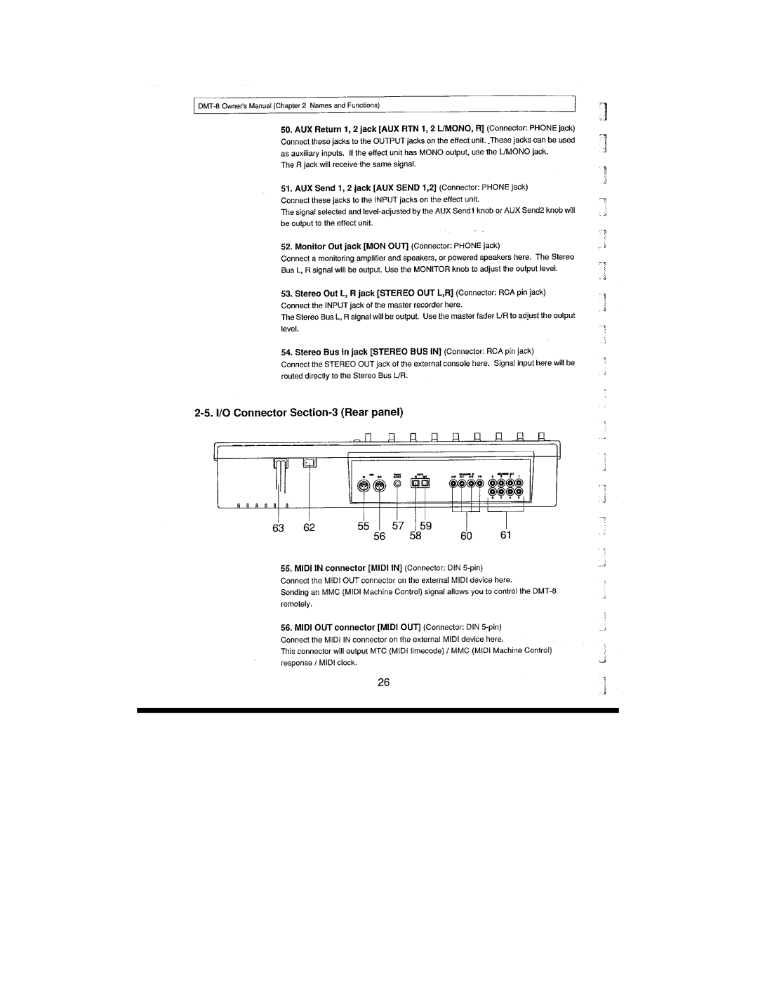 Fostex DMT-8 manual 