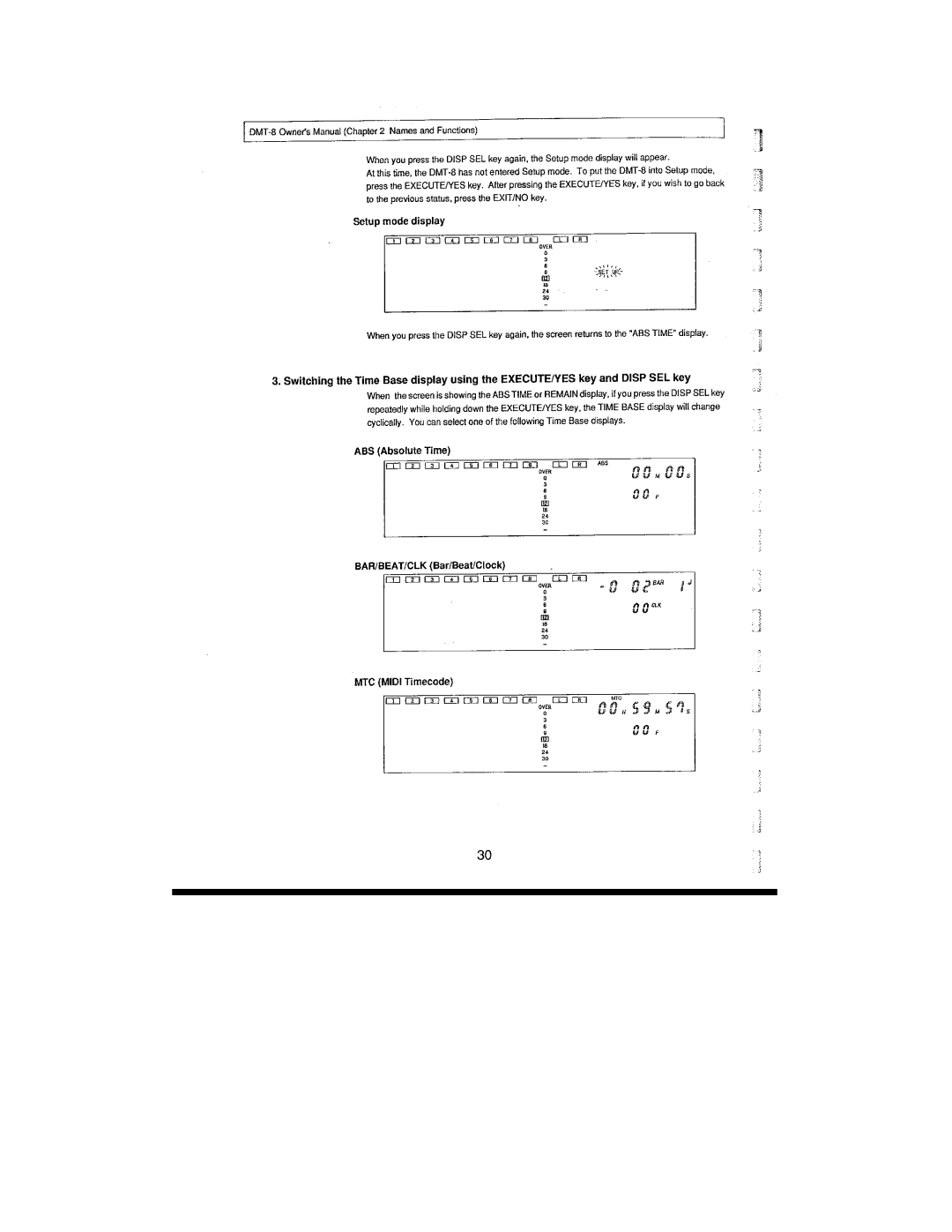 Fostex DMT-8 manual 