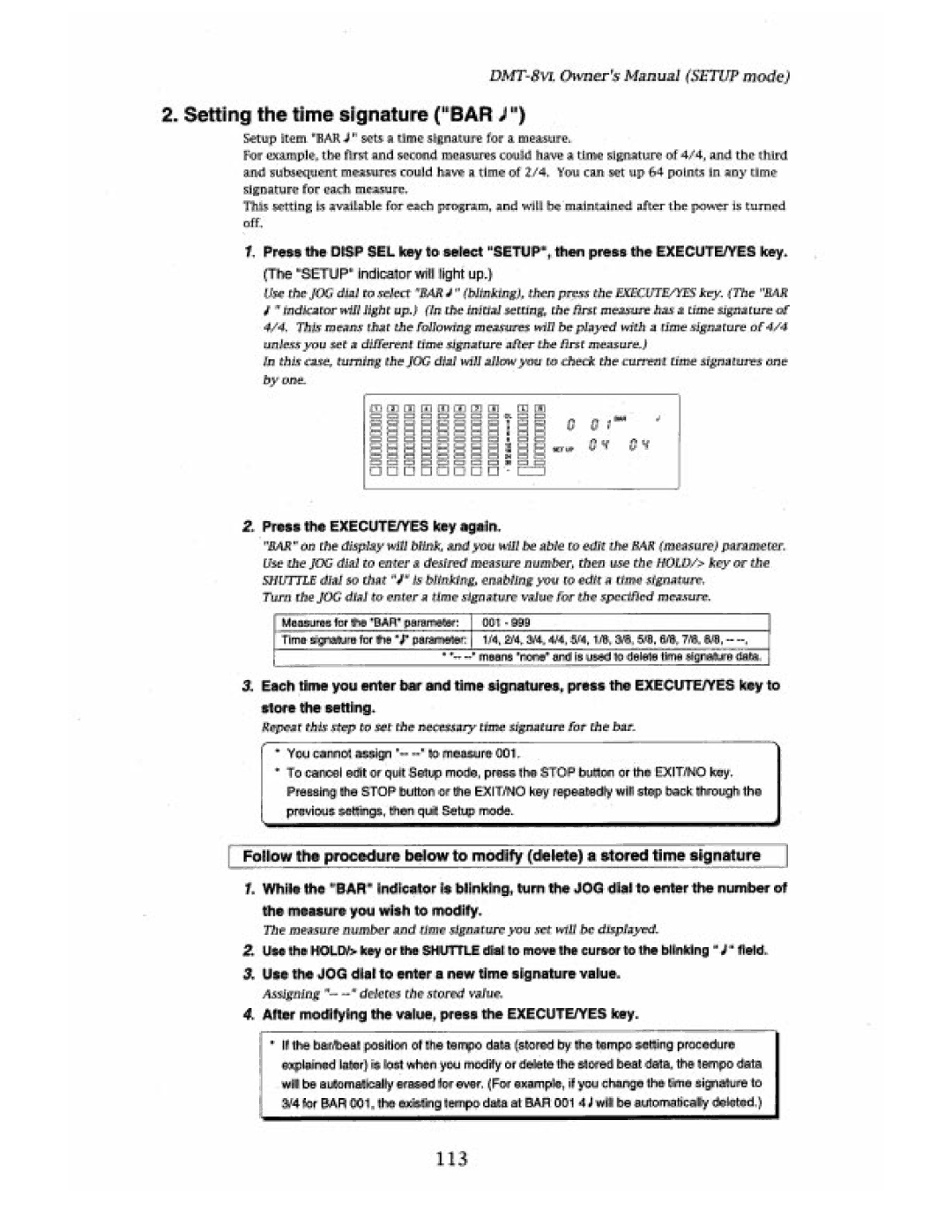 Fostex DMT-8VL manual 