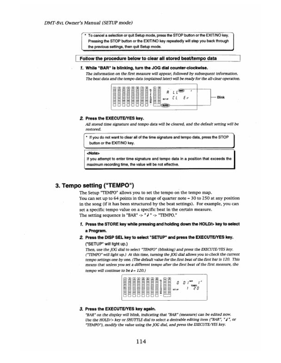 Fostex DMT-8VL manual 