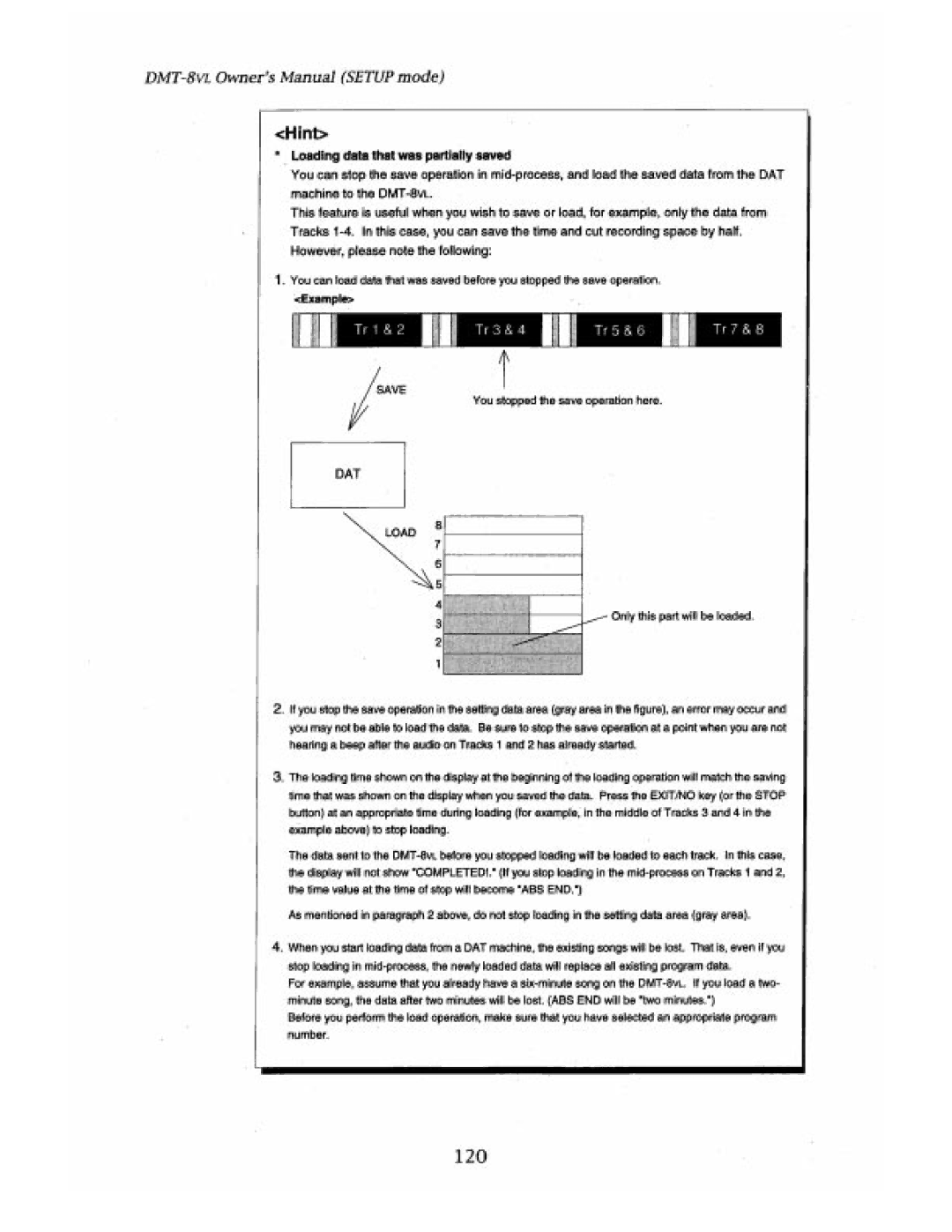 Fostex DMT-8VL manual 