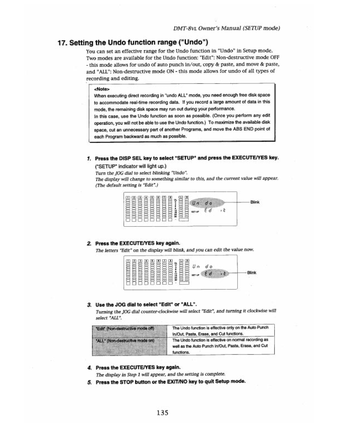 Fostex DMT-8VL manual 