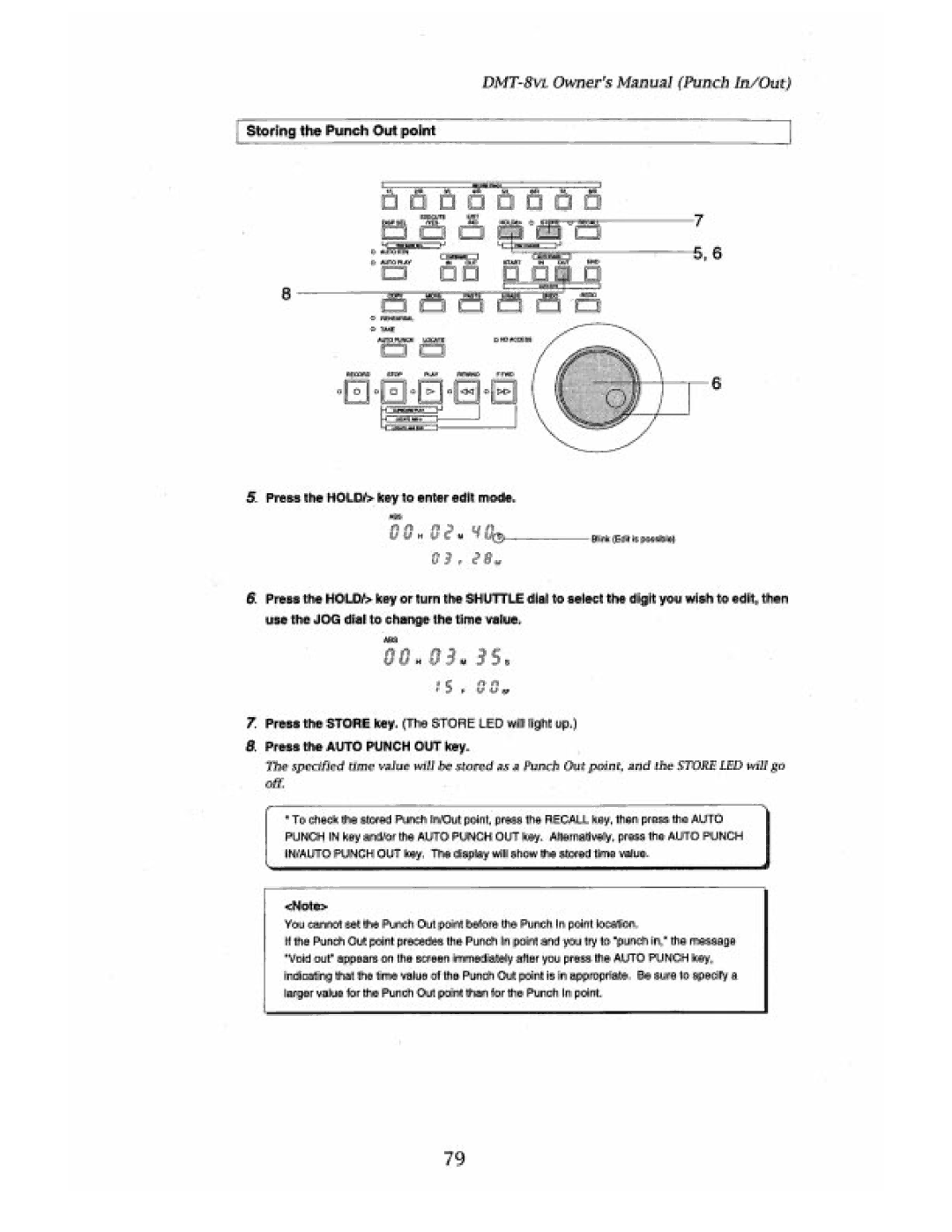 Fostex DMT-8VL manual 