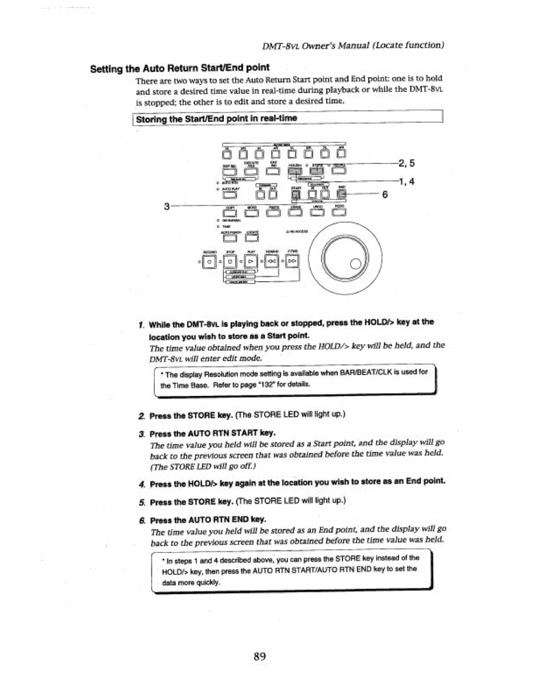 Fostex DMT-8VL manual 