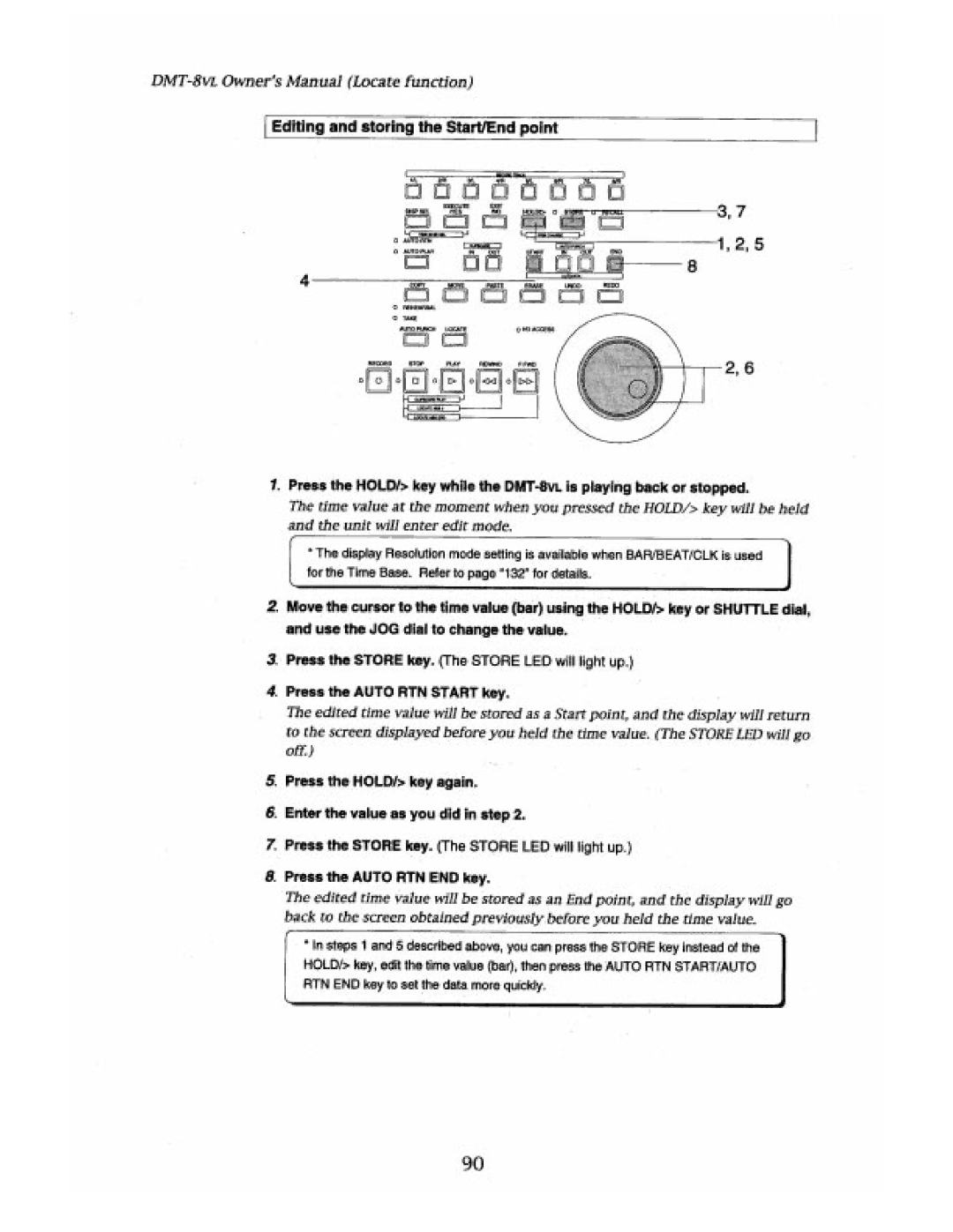 Fostex DMT-8VL manual 