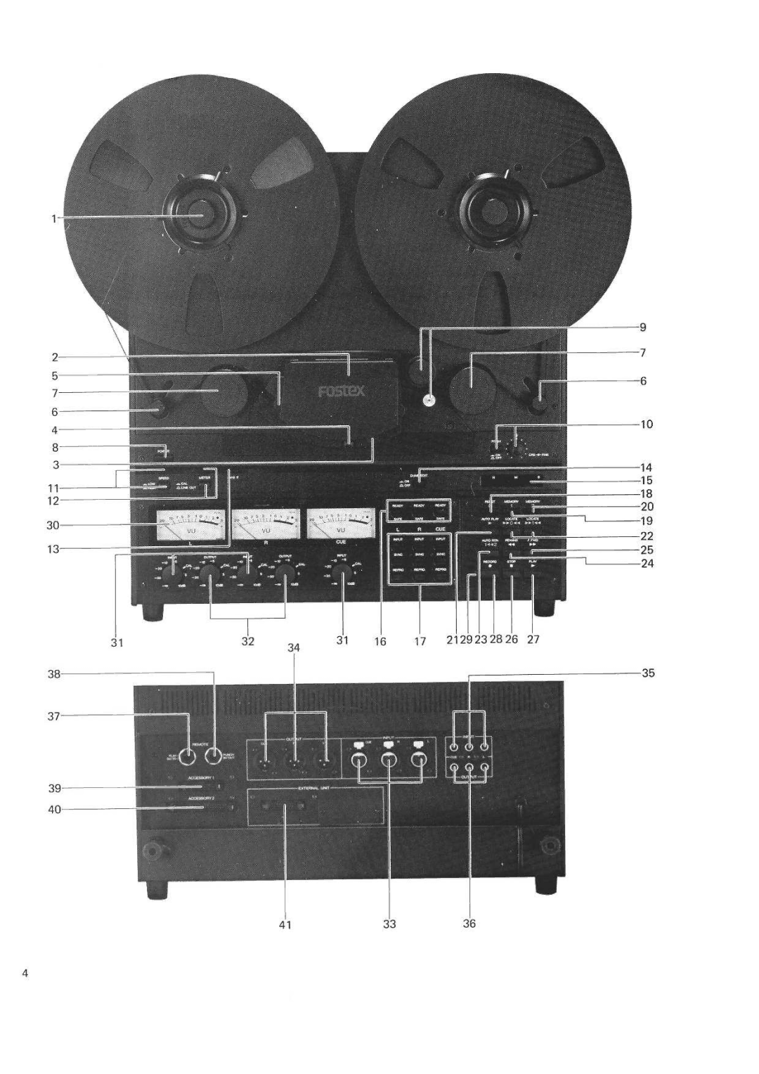 Fostex E-22 manual 