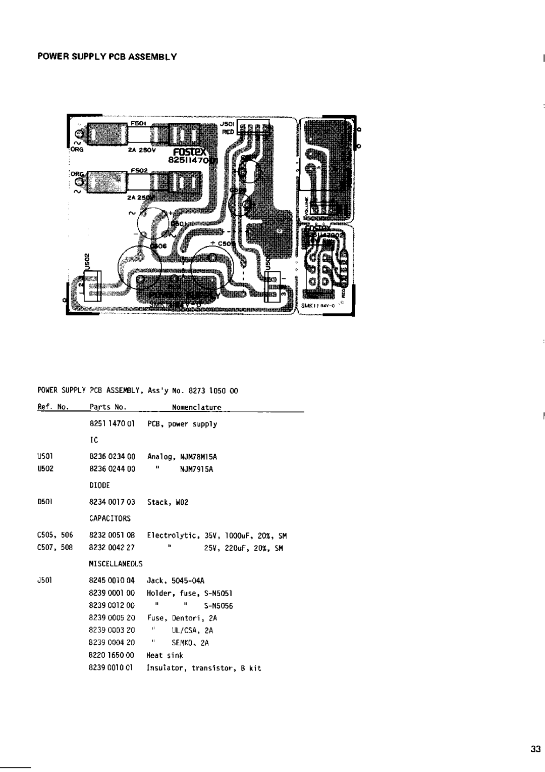 Fostex EN3020 manual 