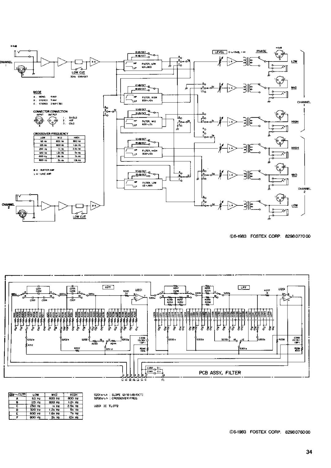 Fostex EN3020 manual 