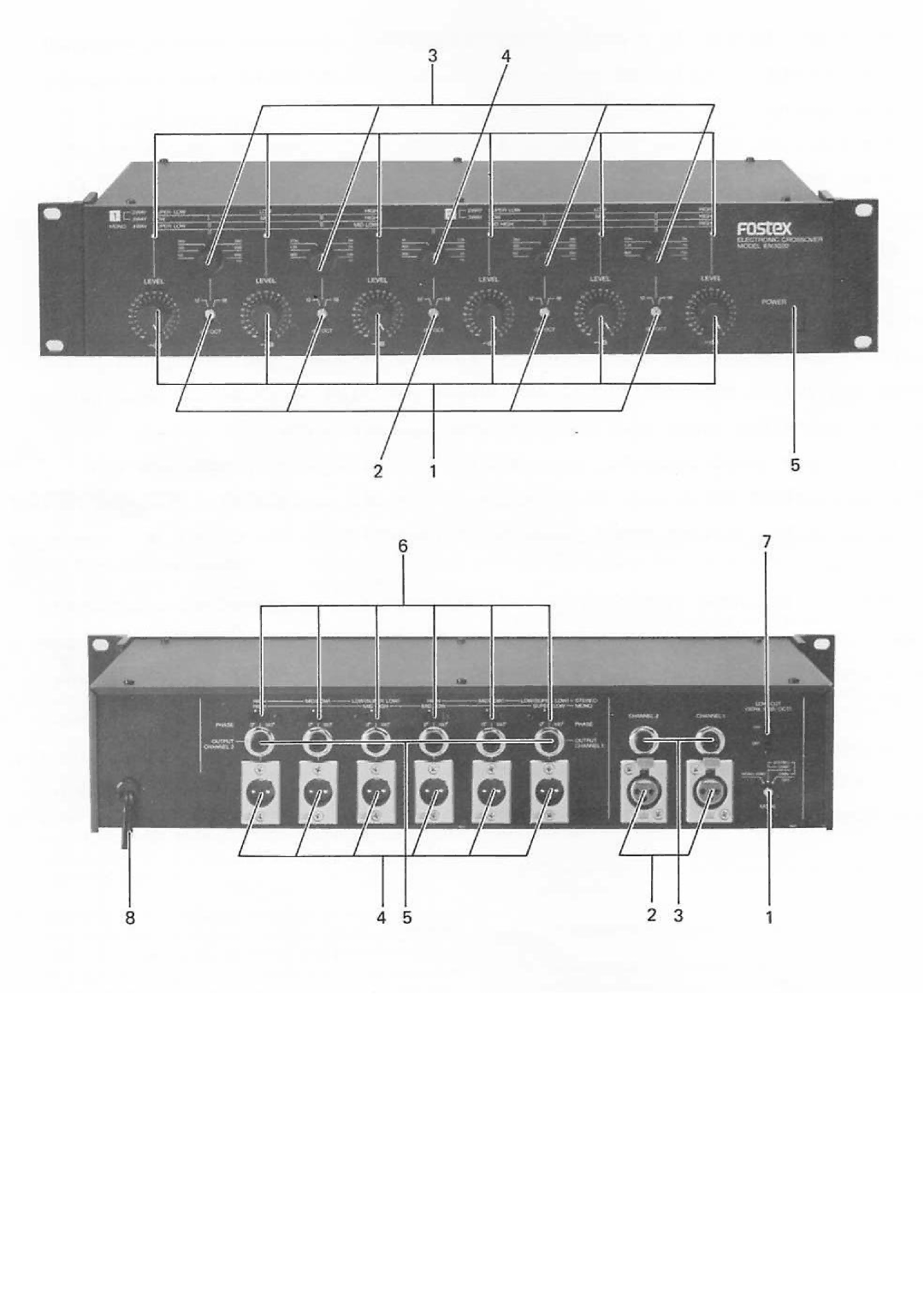 Fostex EN3020 manual 