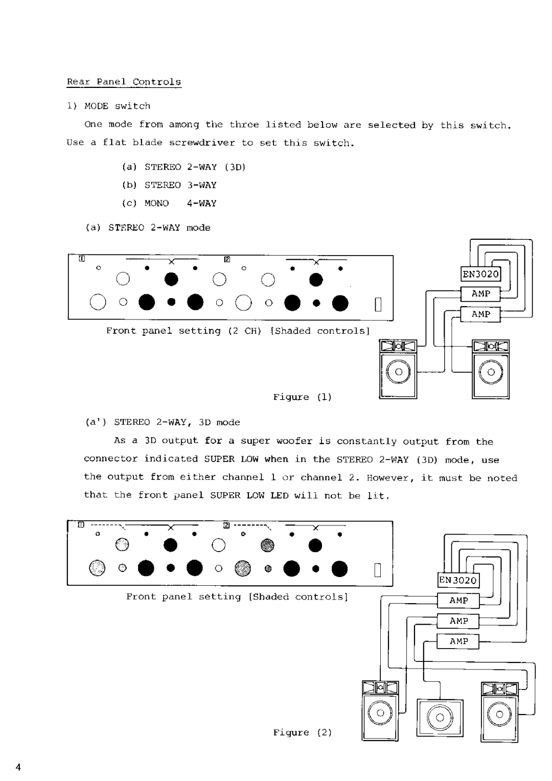 Fostex EN3020 manual 