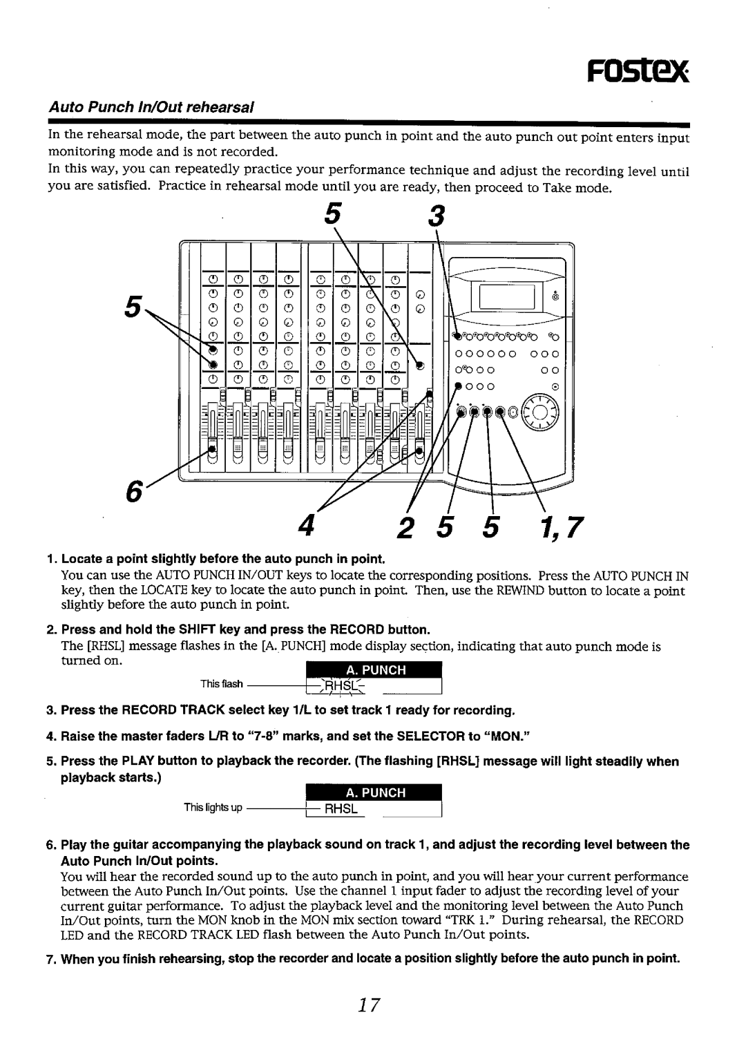 Fostex FD-8 manual 