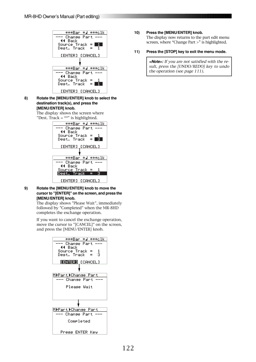 Fostex MR-8HD owner manual 122 