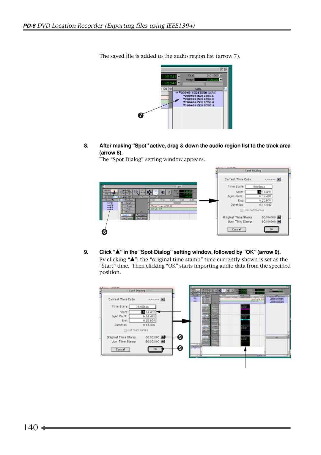 Fostex PD-6 operation manual 140 