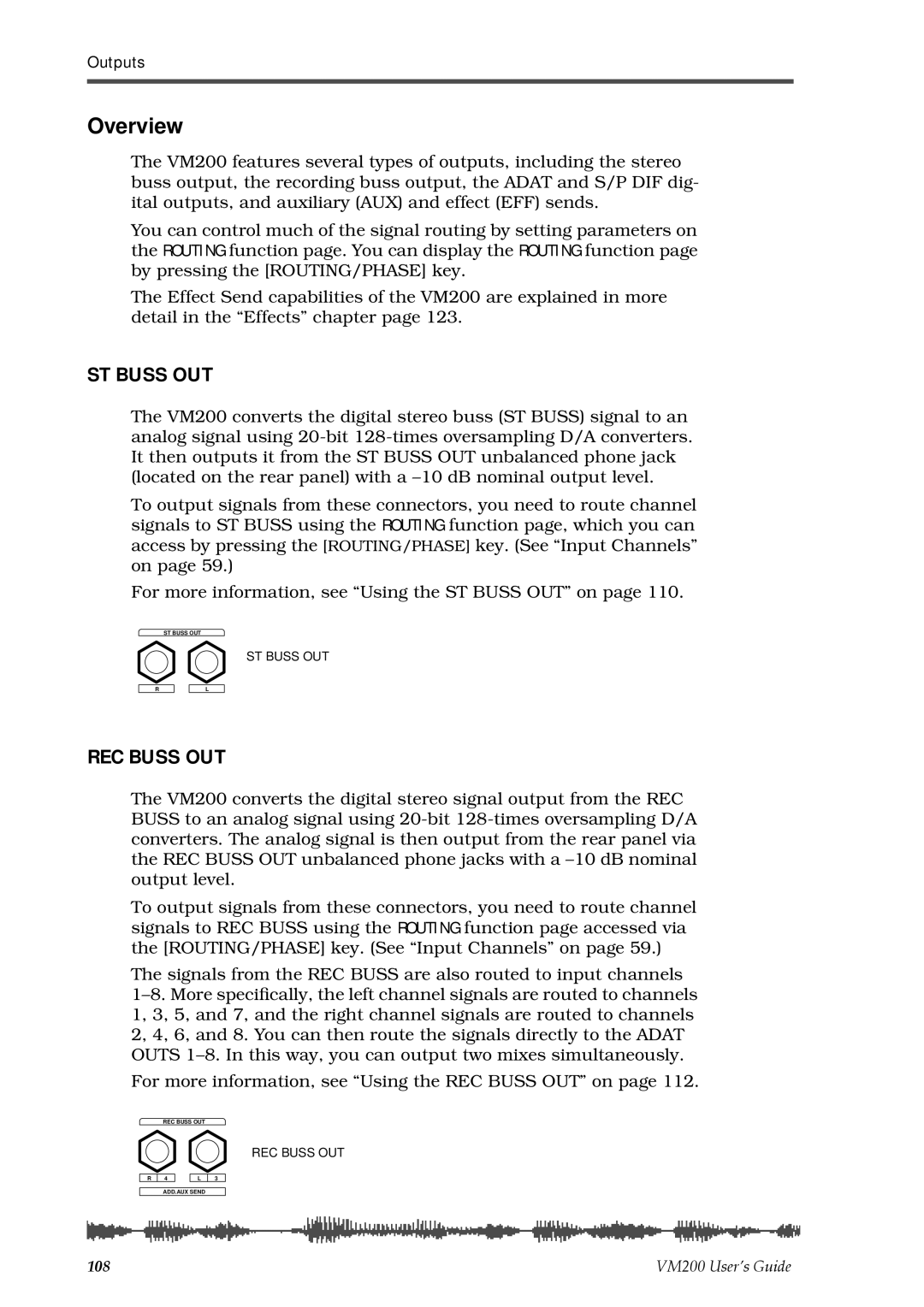 Fostex VM200 manual Overview 