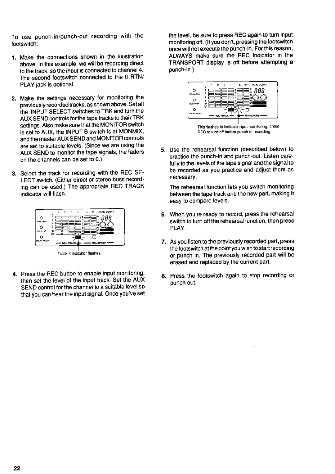 Fostex X-28 manual 