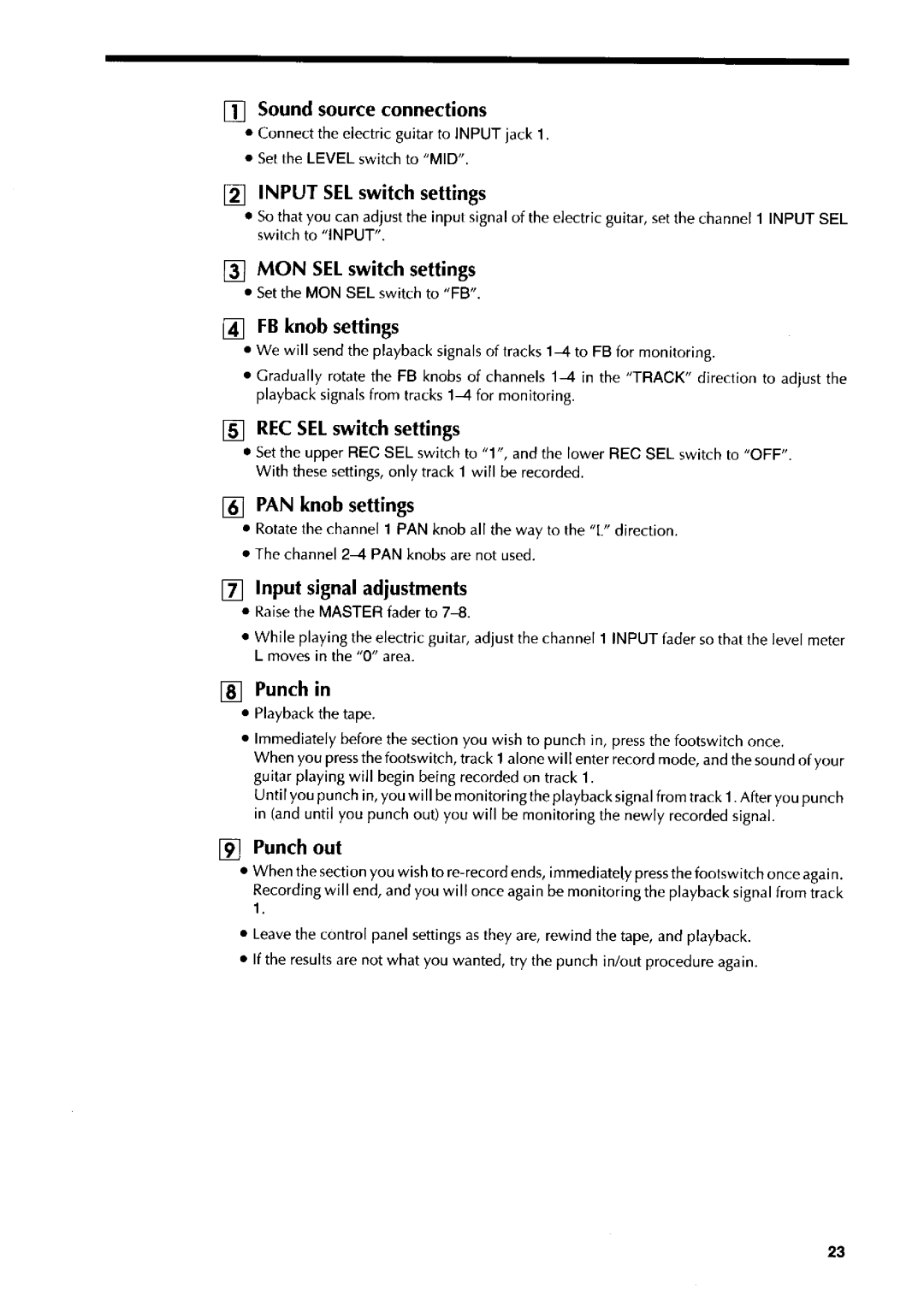 Fostex X-55 manual 