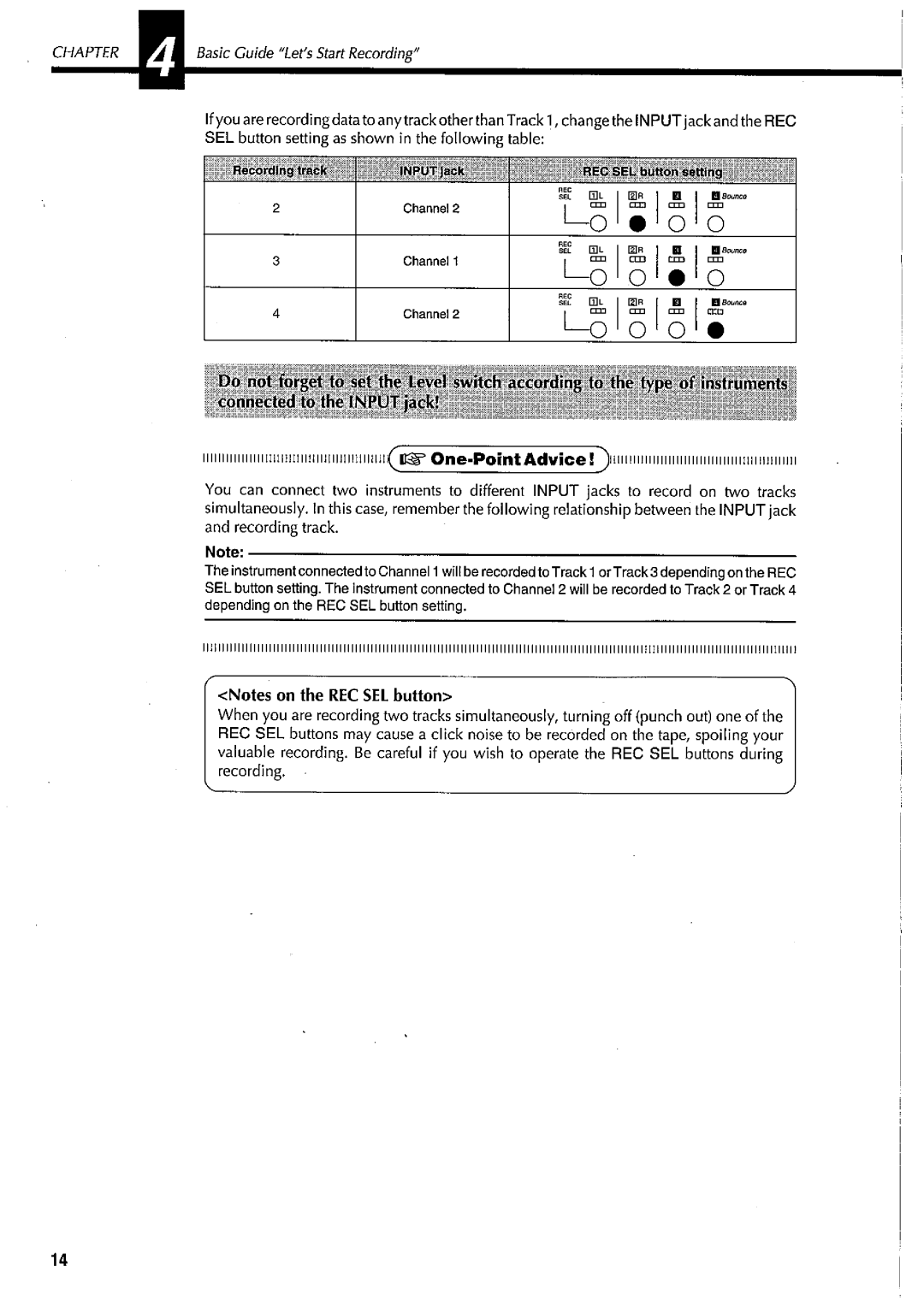 Fostex XR-3 manual 