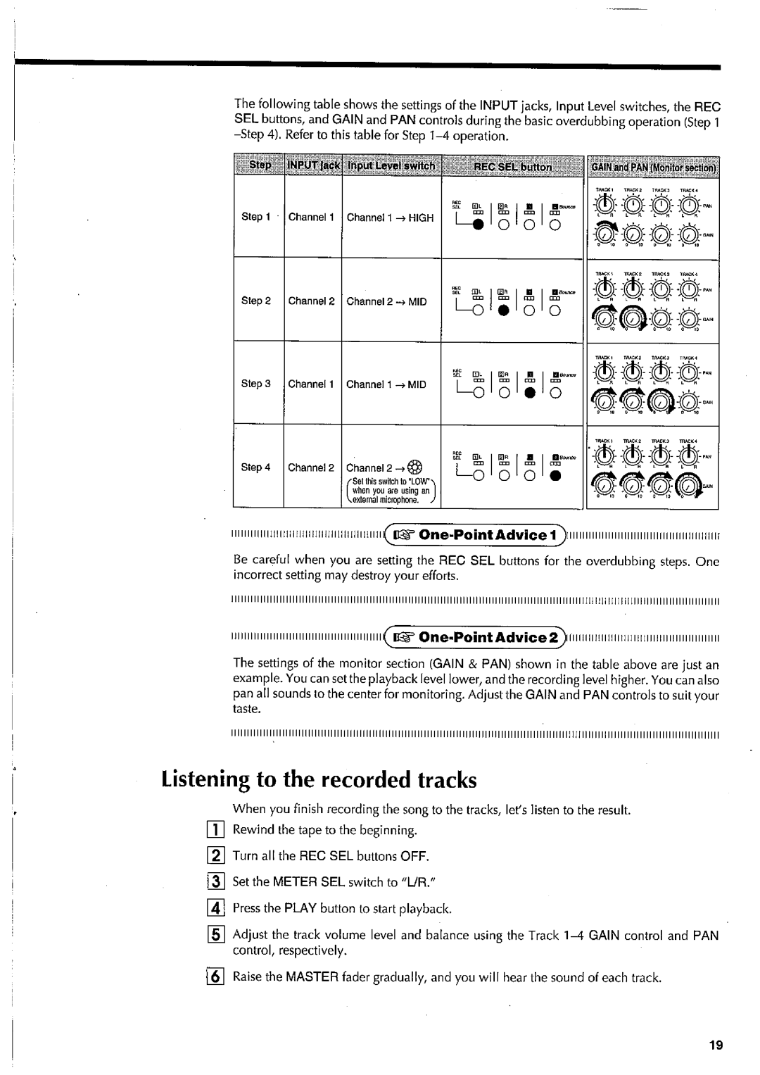 Fostex XR-3 manual 