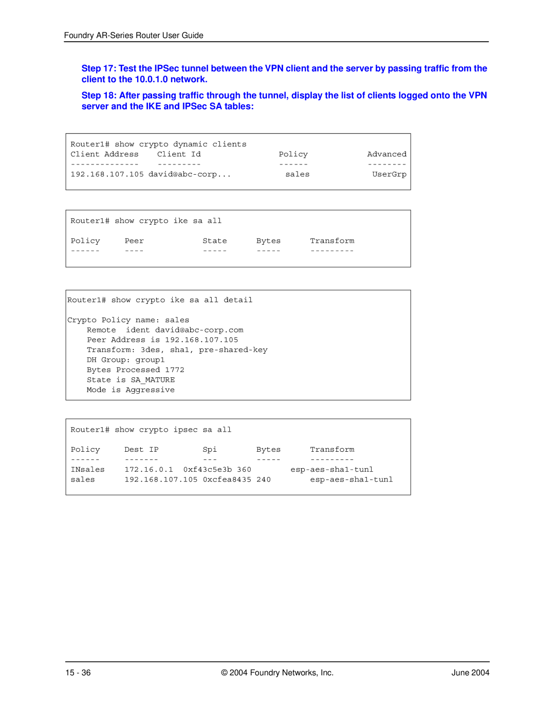 Foundry Networks AR3201-CL, AR3202-CL, AR1204, AR1216, AR1208 manual Foundry AR-Series Router User Guide 