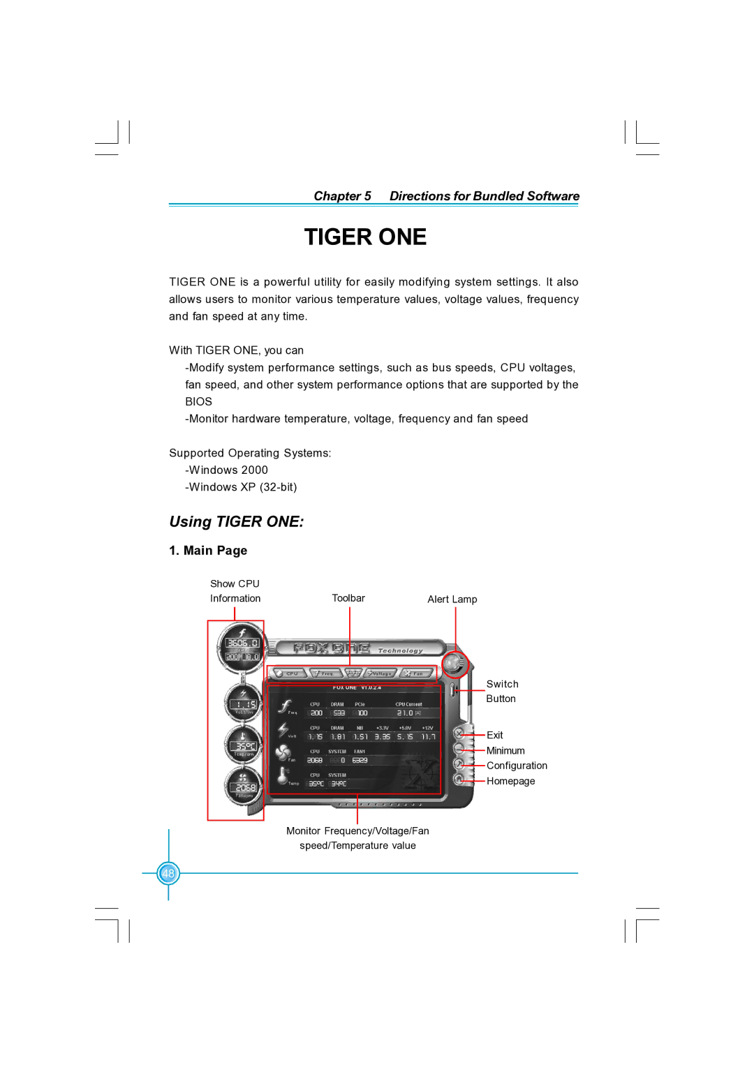 Foxconn N570SM2AA user manual Tiger ONE, Main 