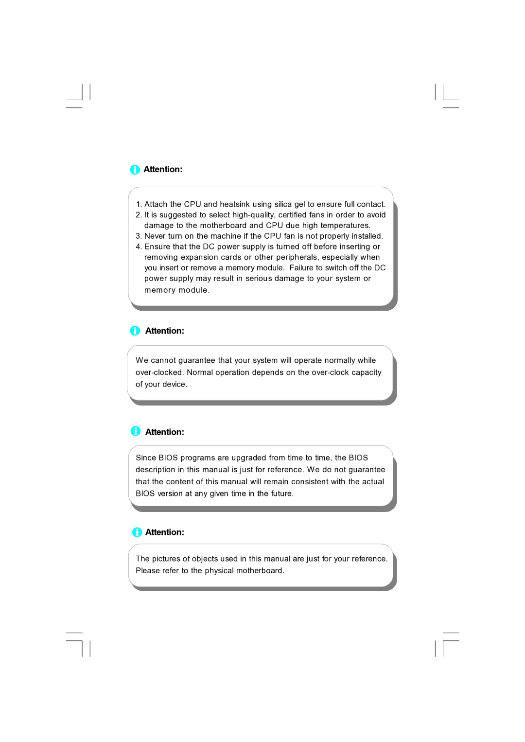 Foxconn N570SM2AA user manual 