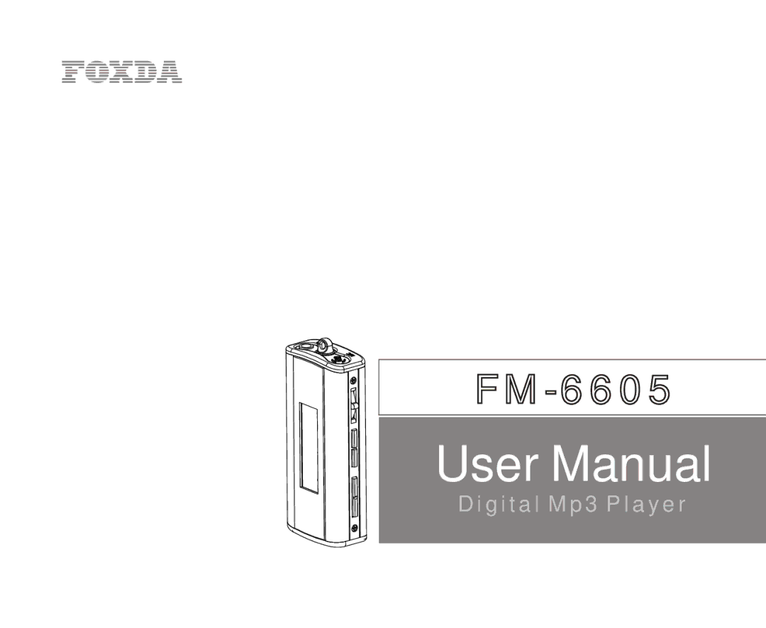 Foxda Tech FM-6605 manual FMFM--66056605 