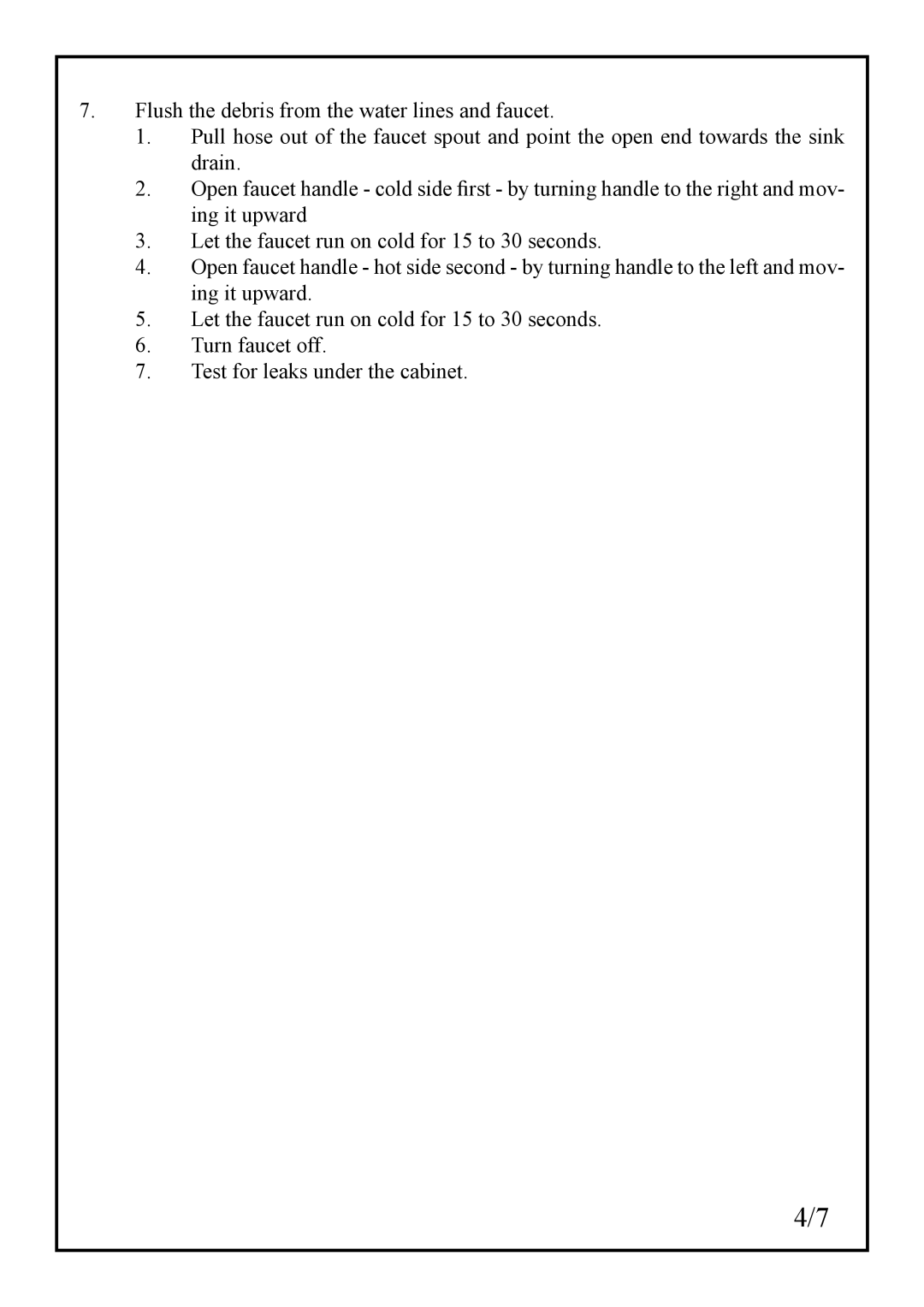 Franke Consumer Products FF 1800 manual 