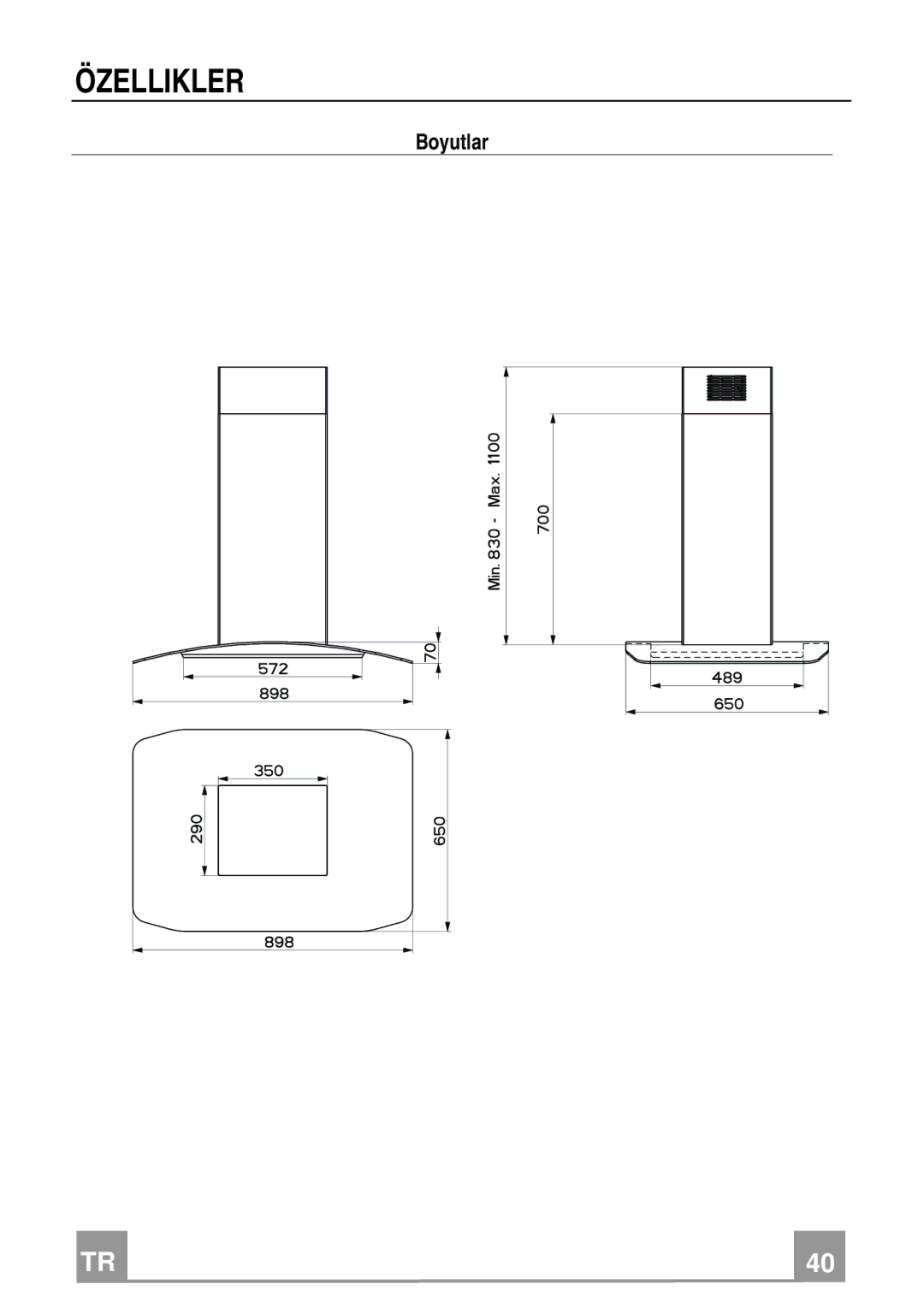 Franke Consumer Products FGC 906 I manual Özellikler 