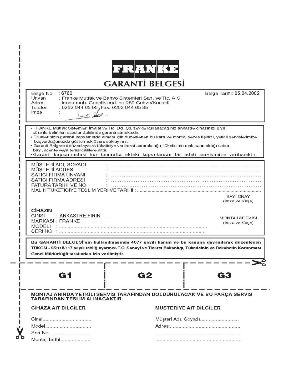 Franke Consumer Products FLAT 603, SM 56M, CA 52M, FLAT 604, SM 52M manual 