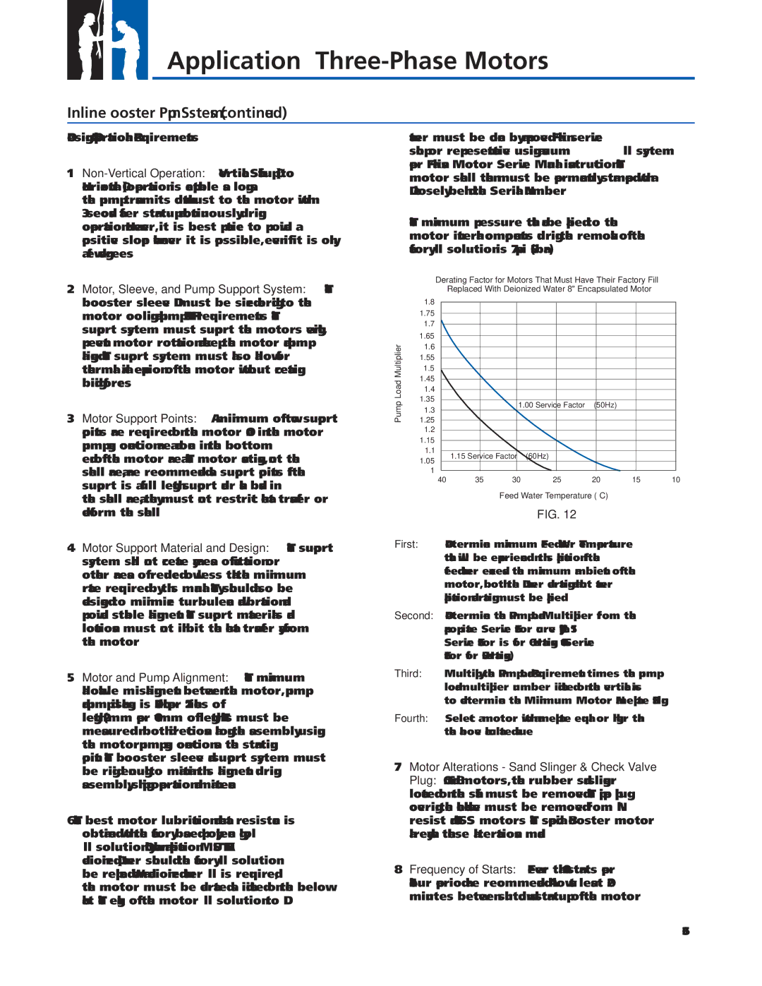 Franklin 2007 manual Feed Water Temperature C 