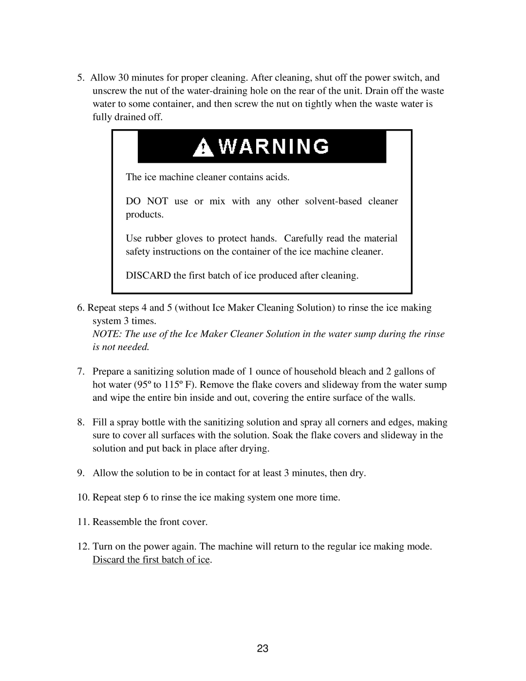 Franklin Industries, L.L.C FIM120, FIM90 user manual 