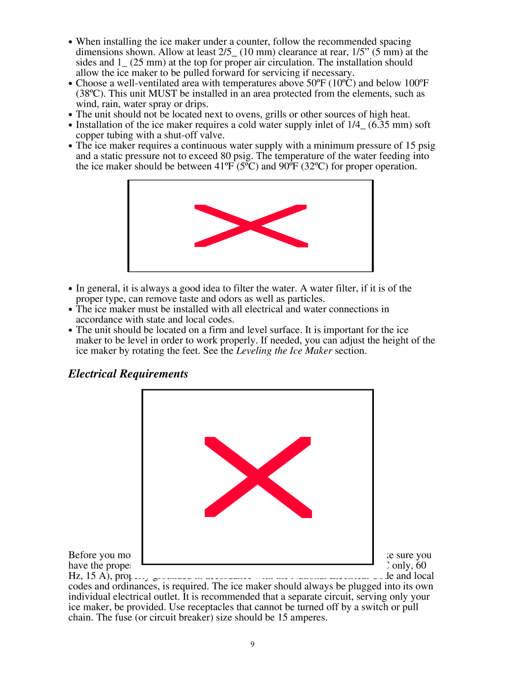 Franklin Industries, L.L.C FIM200 user manual Electrical Requirements 