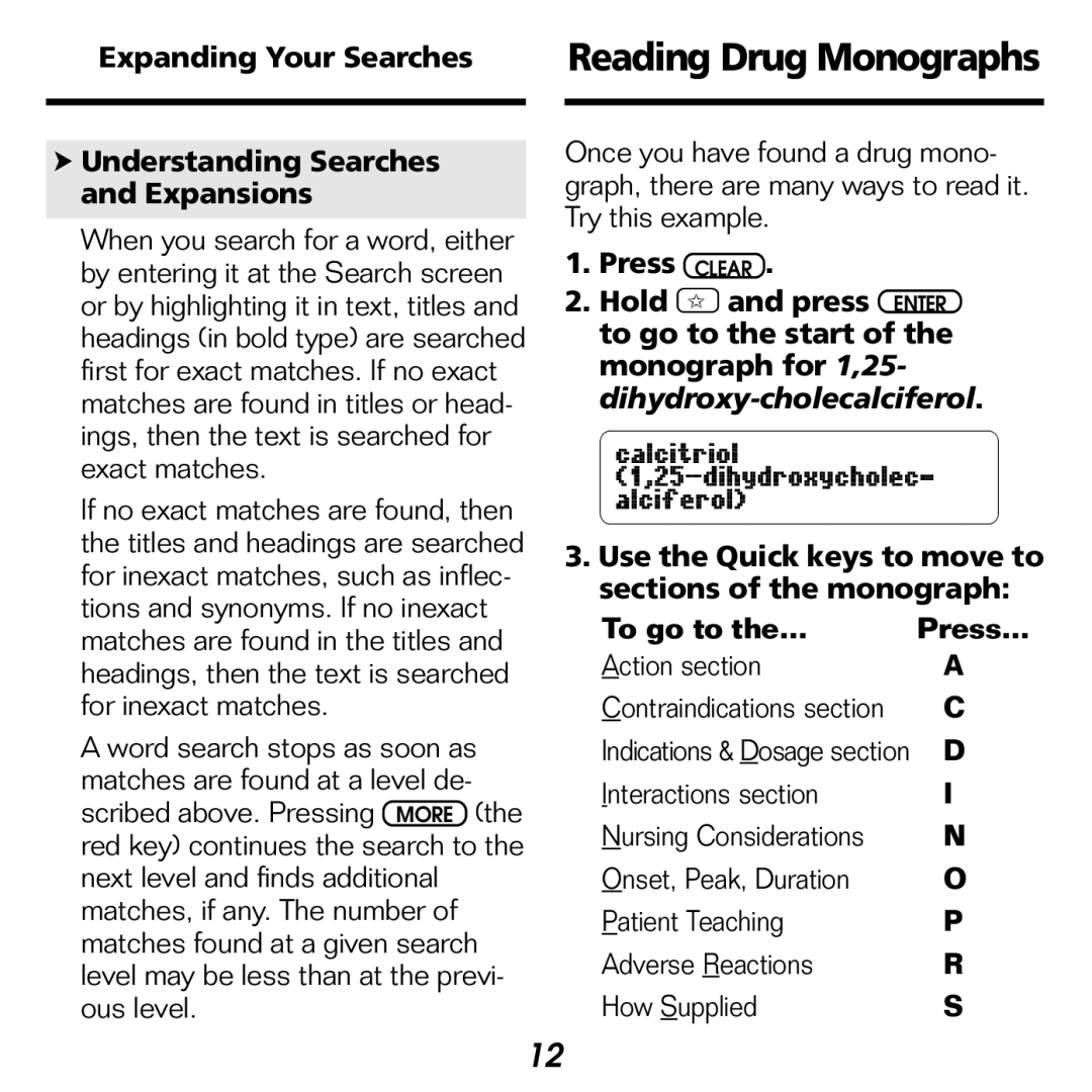 Franklin NDH-2062 manual Understanding Searches and Expansions, Interactions section 