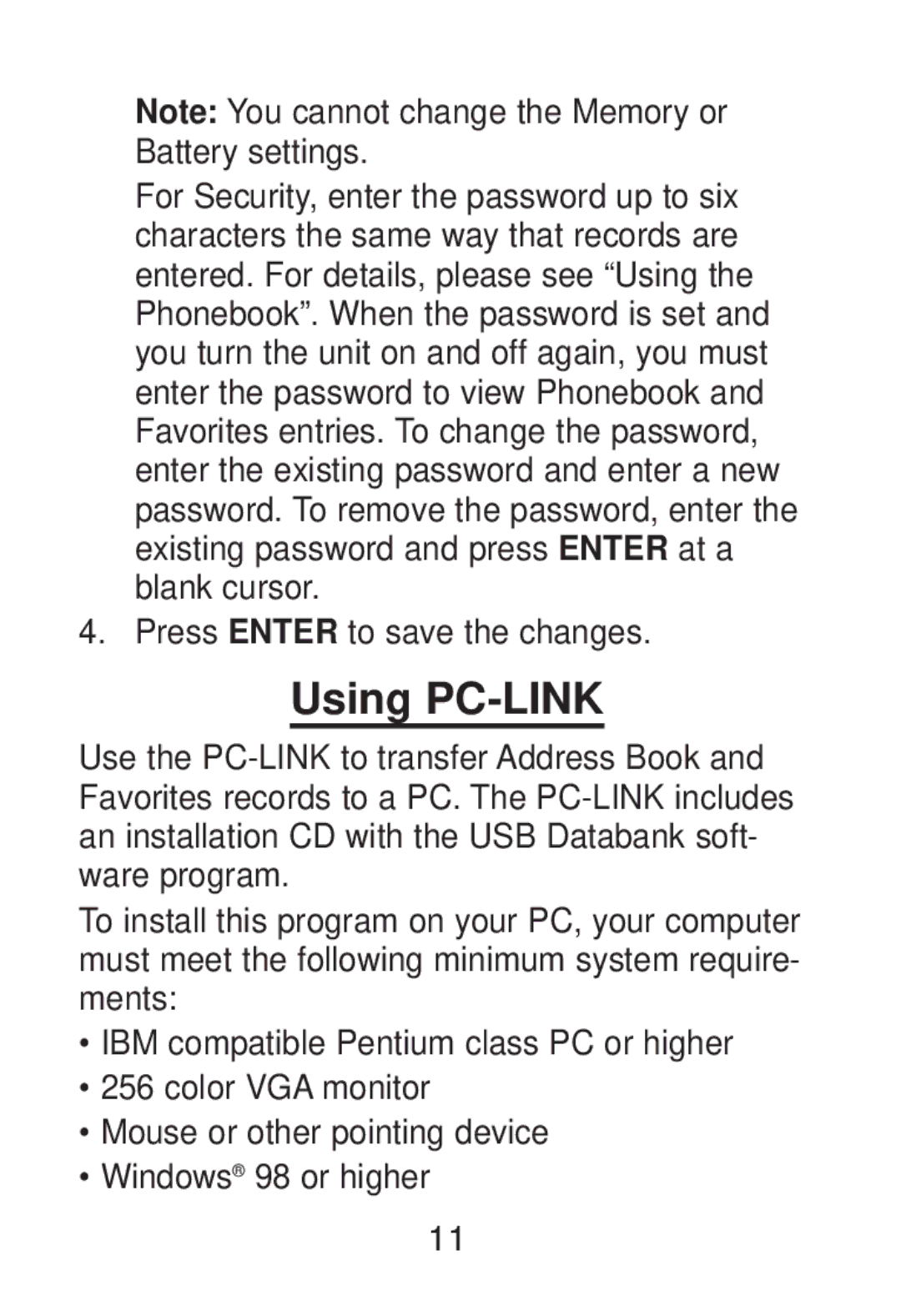 Franklin RL-8221 manual Using PC-LINK 