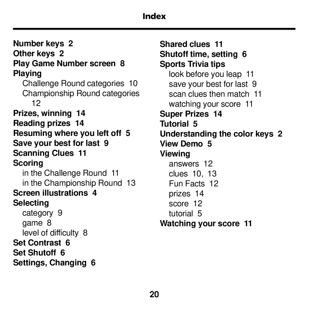 Franklin XST-2051 manual Screen illustrations Selecting 