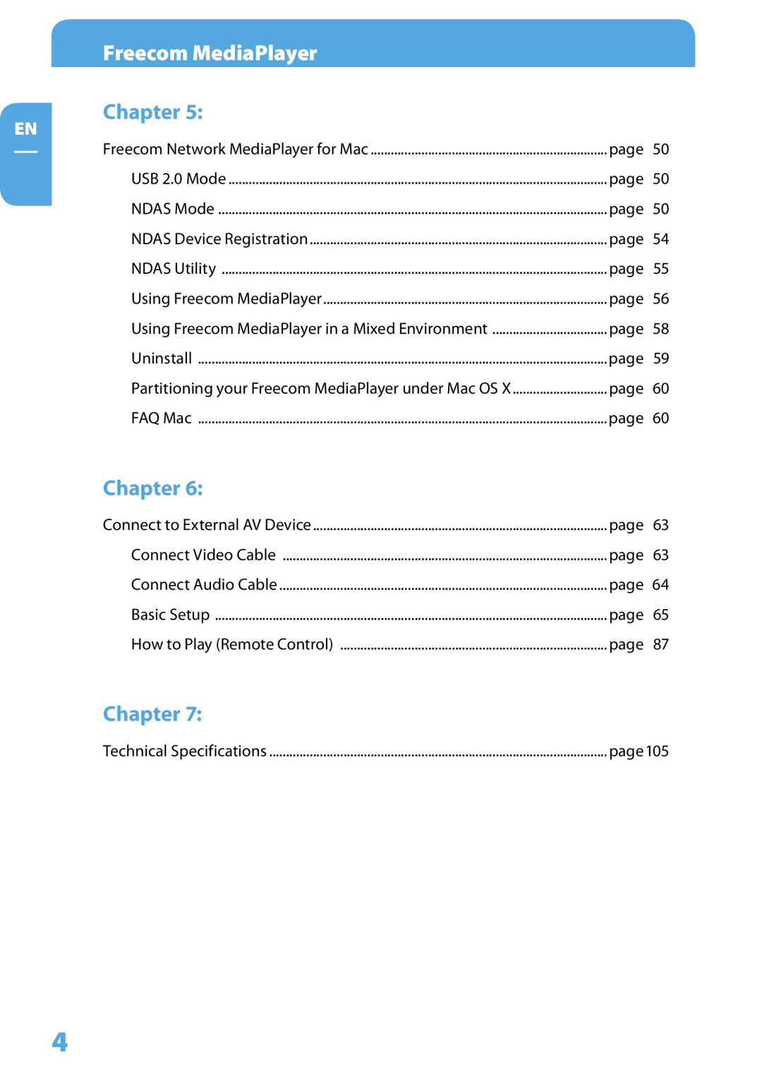 Freecom Technologies 350 user manual Using Freecom MediaPlayer in a Mixed Environment 