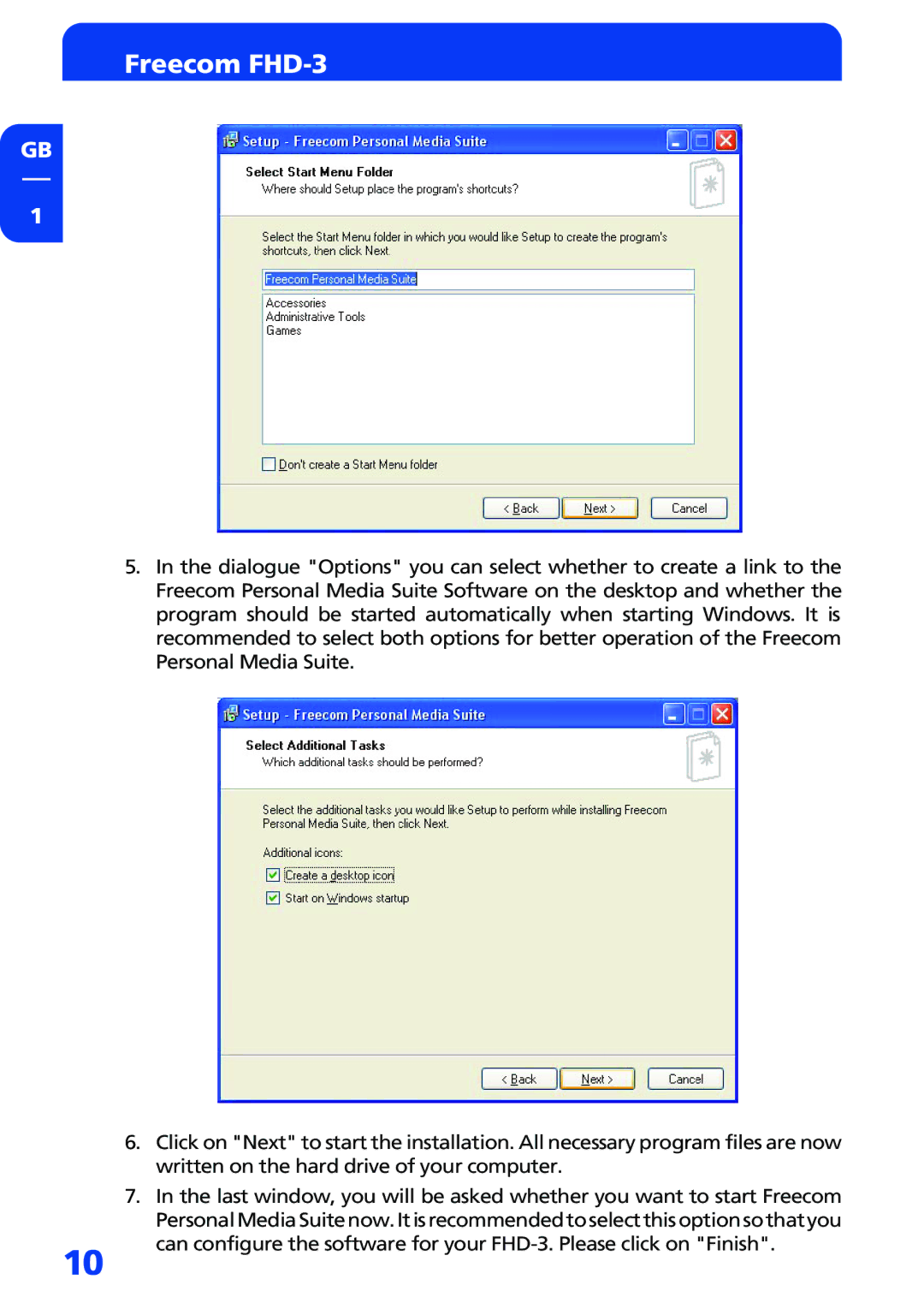 Freecom Technologies manual Freecom FHD-3 