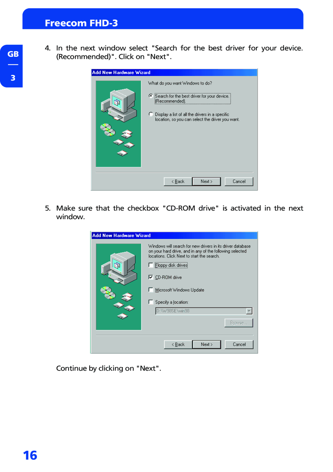 Freecom Technologies manual Freecom FHD-3 