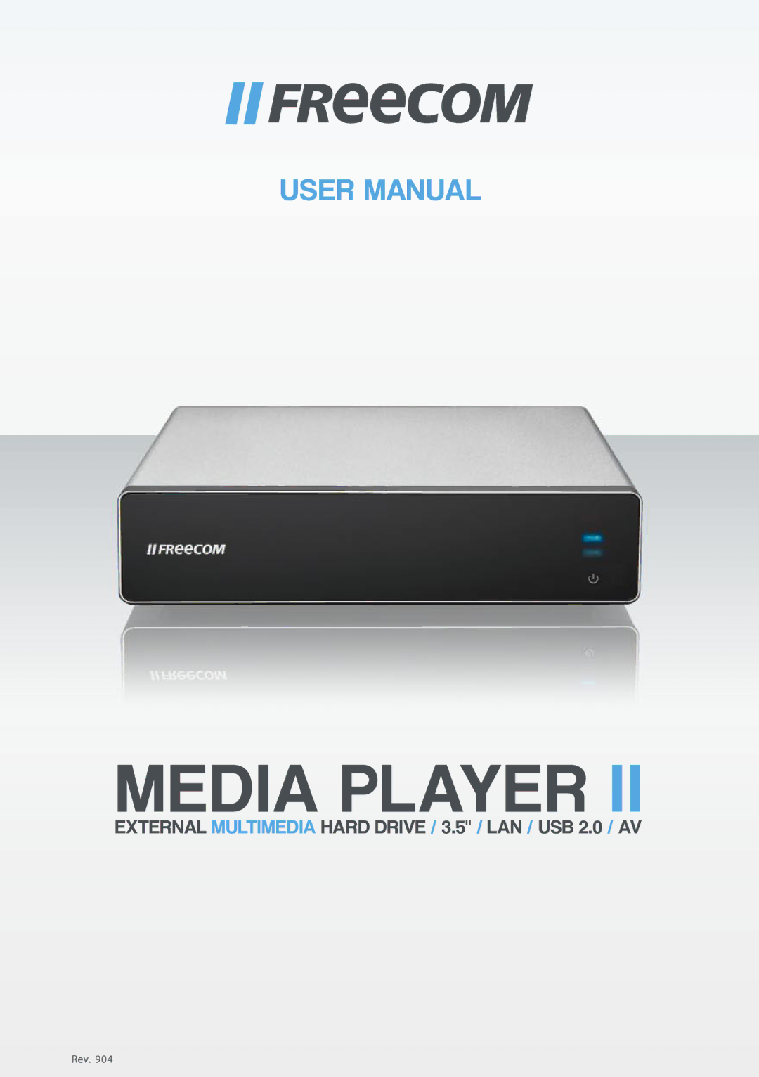 Freecom Technologies Media Player II user manual 