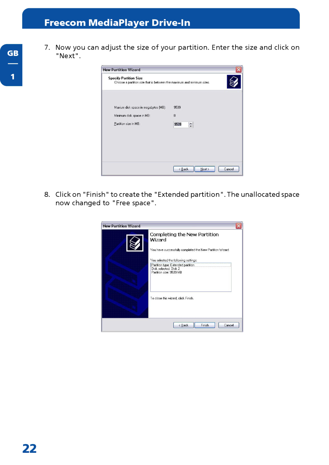 Freecom Technologies MediaPlayer Drive-In Kit manual Freecom MediaPlayer Drive-In 