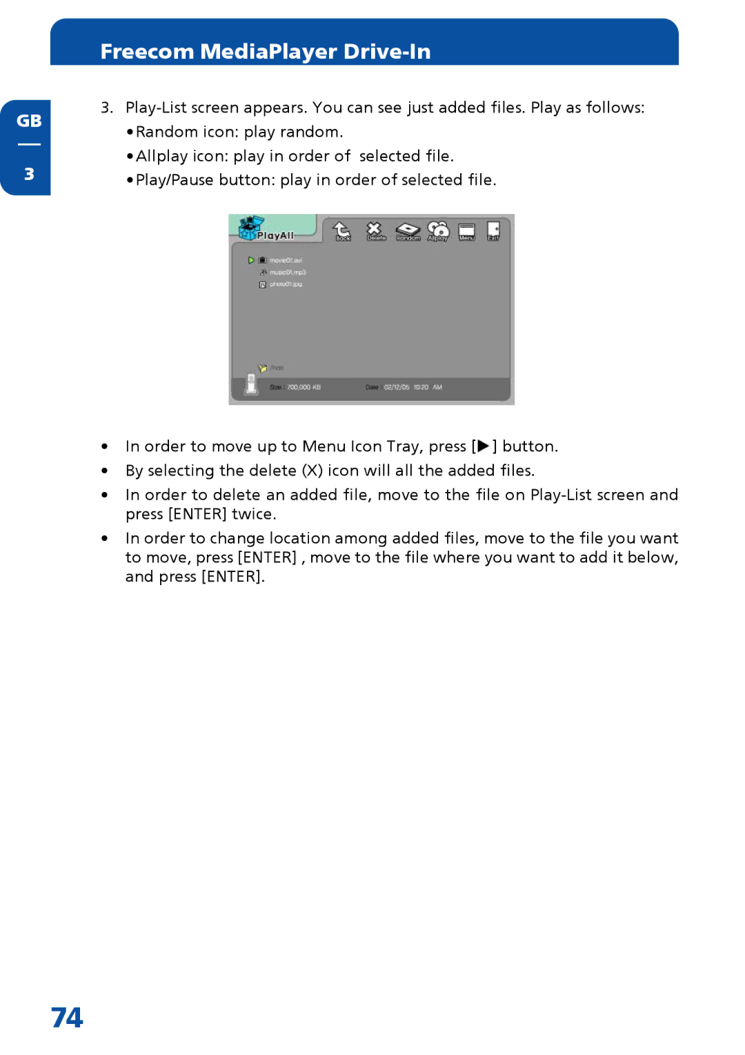 Freecom Technologies MediaPlayer Drive-In Kit manual Freecom MediaPlayer Drive-In 