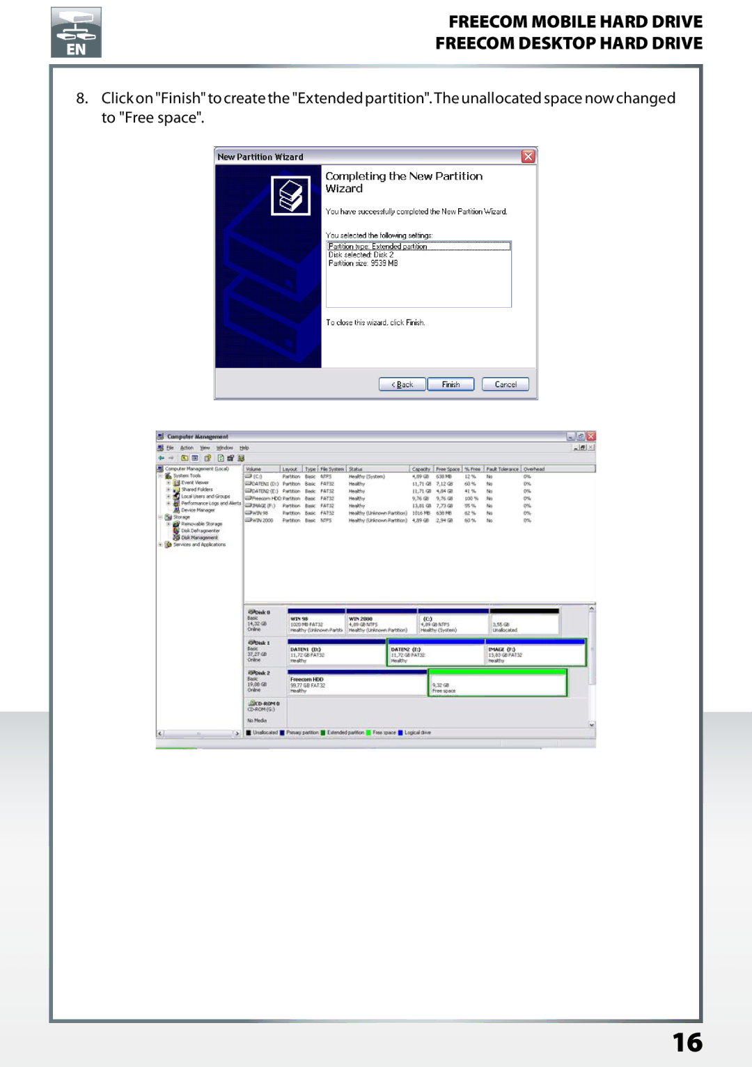 Freecom Technologies Mobile Hard Drives, Desktop Hard Drives user manual Freecom Desktop Hard Drive 