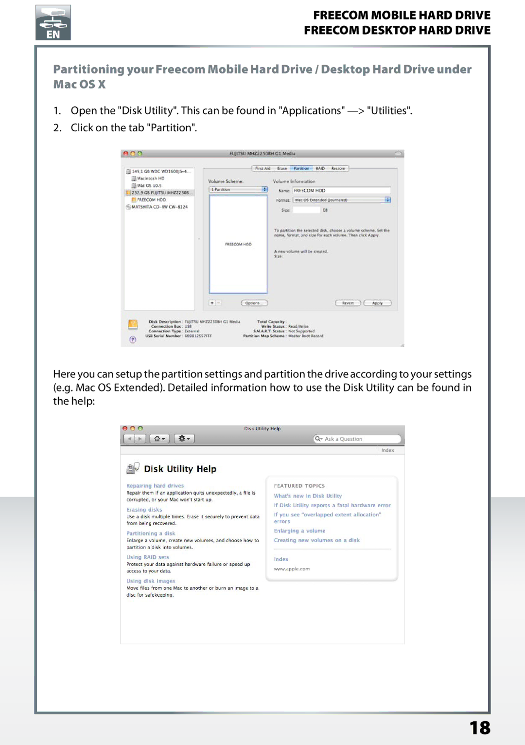 Freecom Technologies Mobile Hard Drives, Desktop Hard Drives user manual Freecom Desktop Hard Drive 