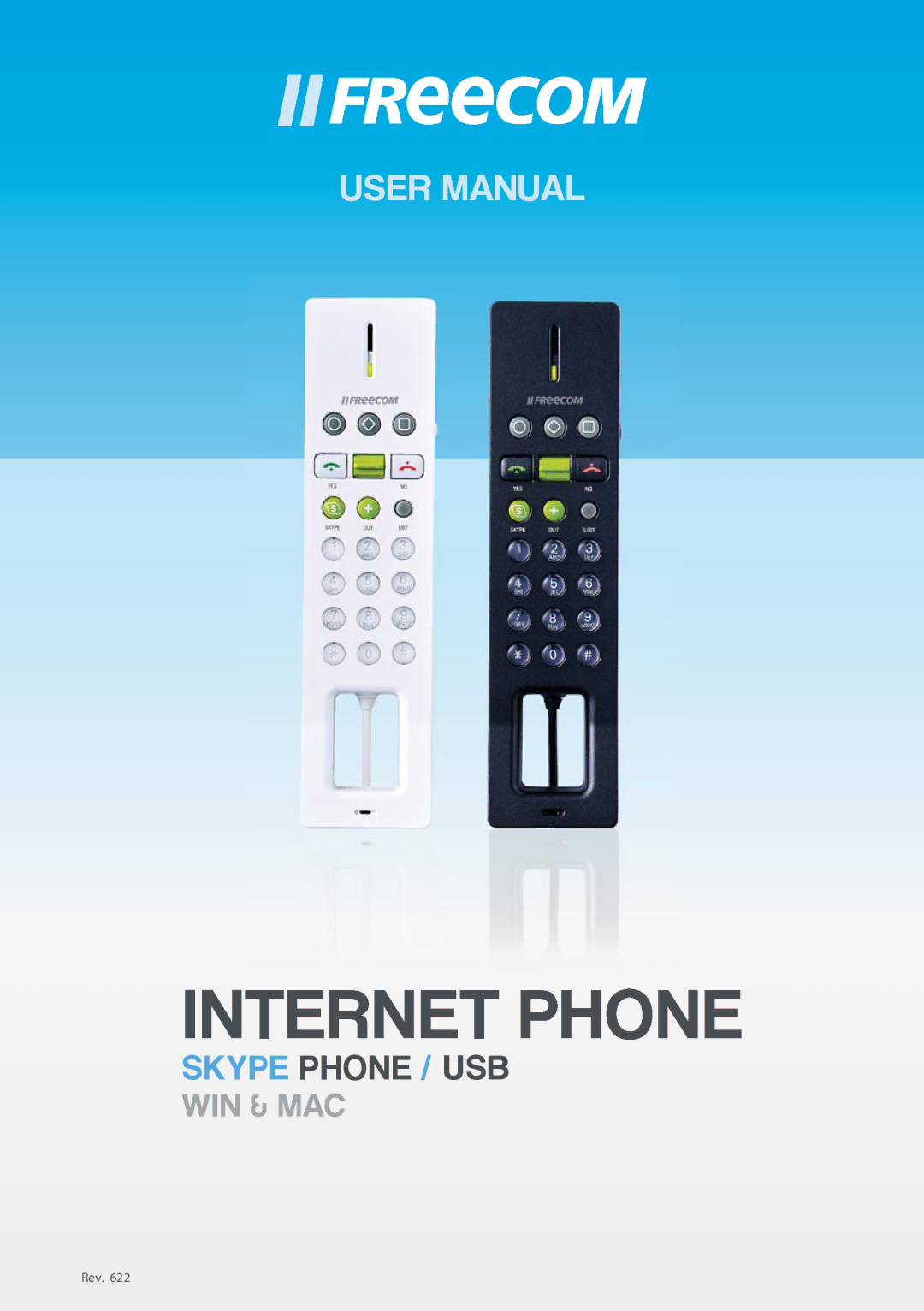 Freecom Technologies Skype Phone user manual Internet Phone 